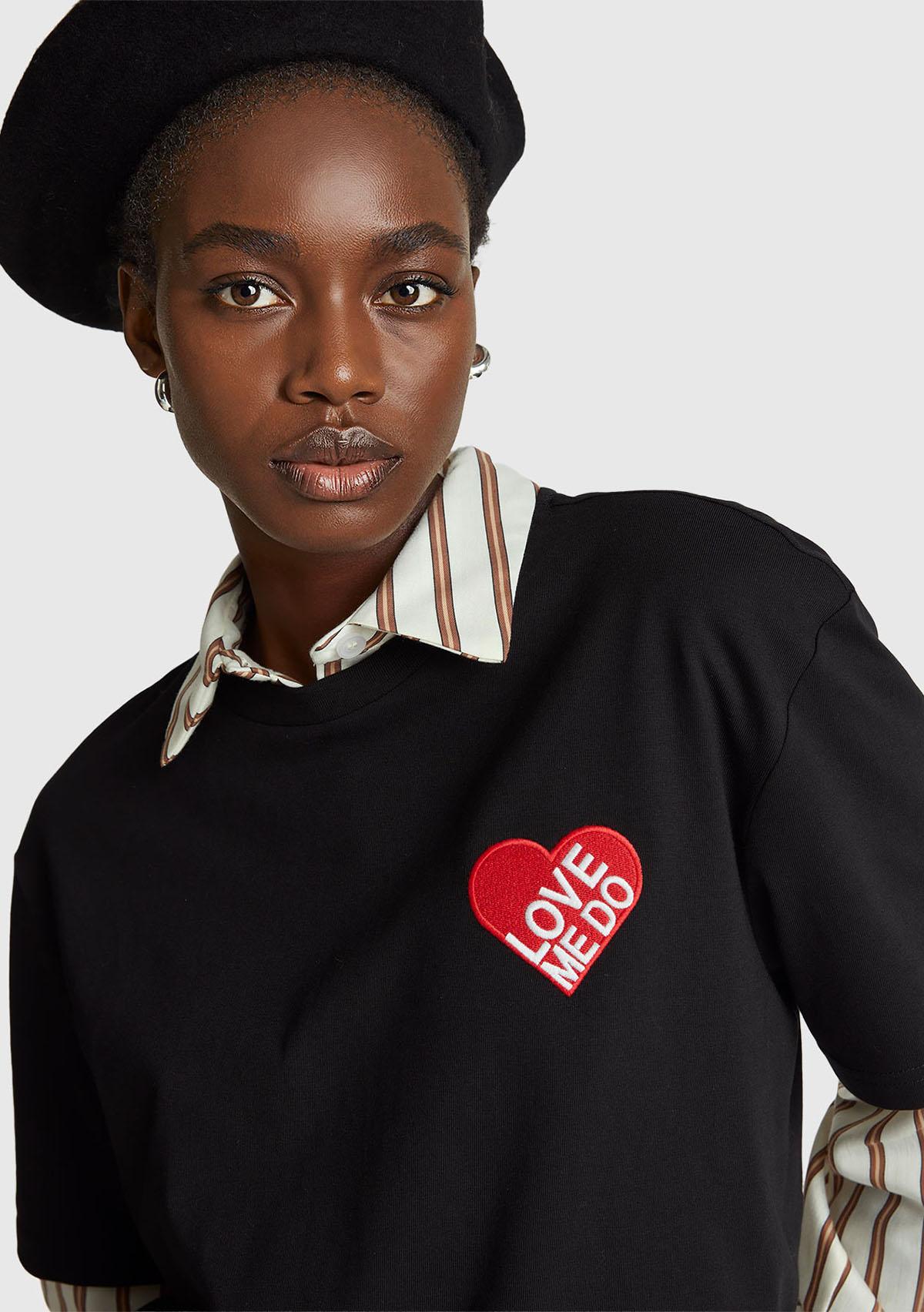 Unisex Siyah %100 Koton The Beatles  T-Shirt