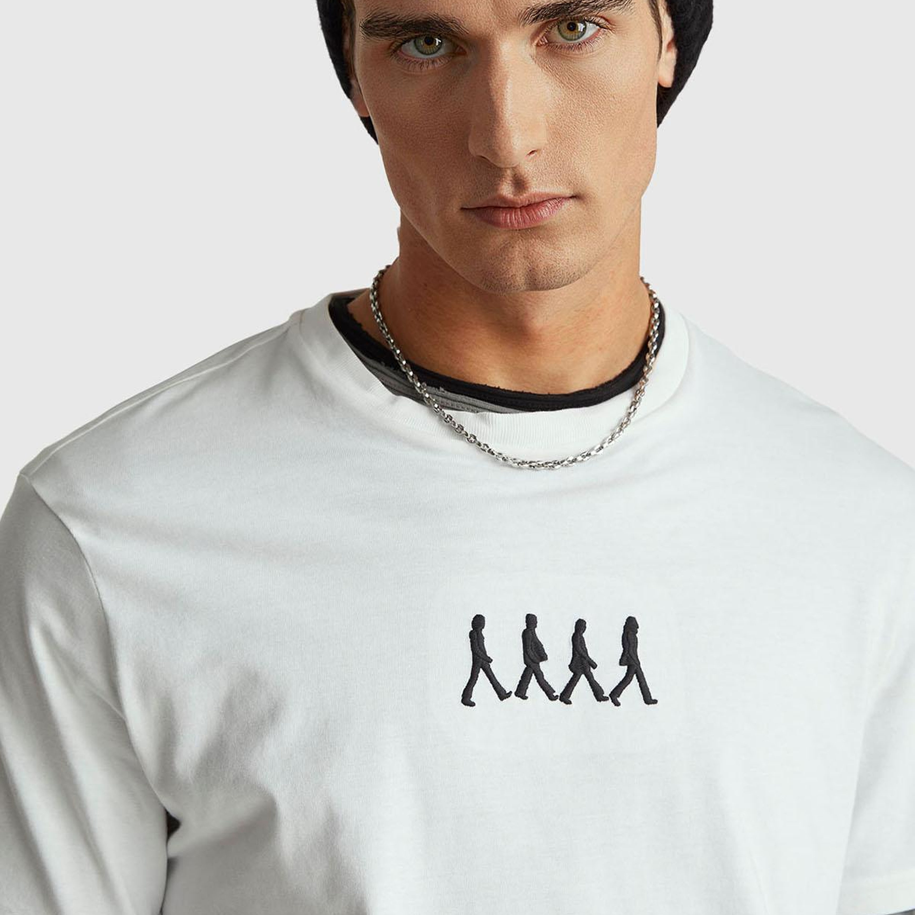 Unisex Beyaz %100 Koton The Beatles T-Shirt