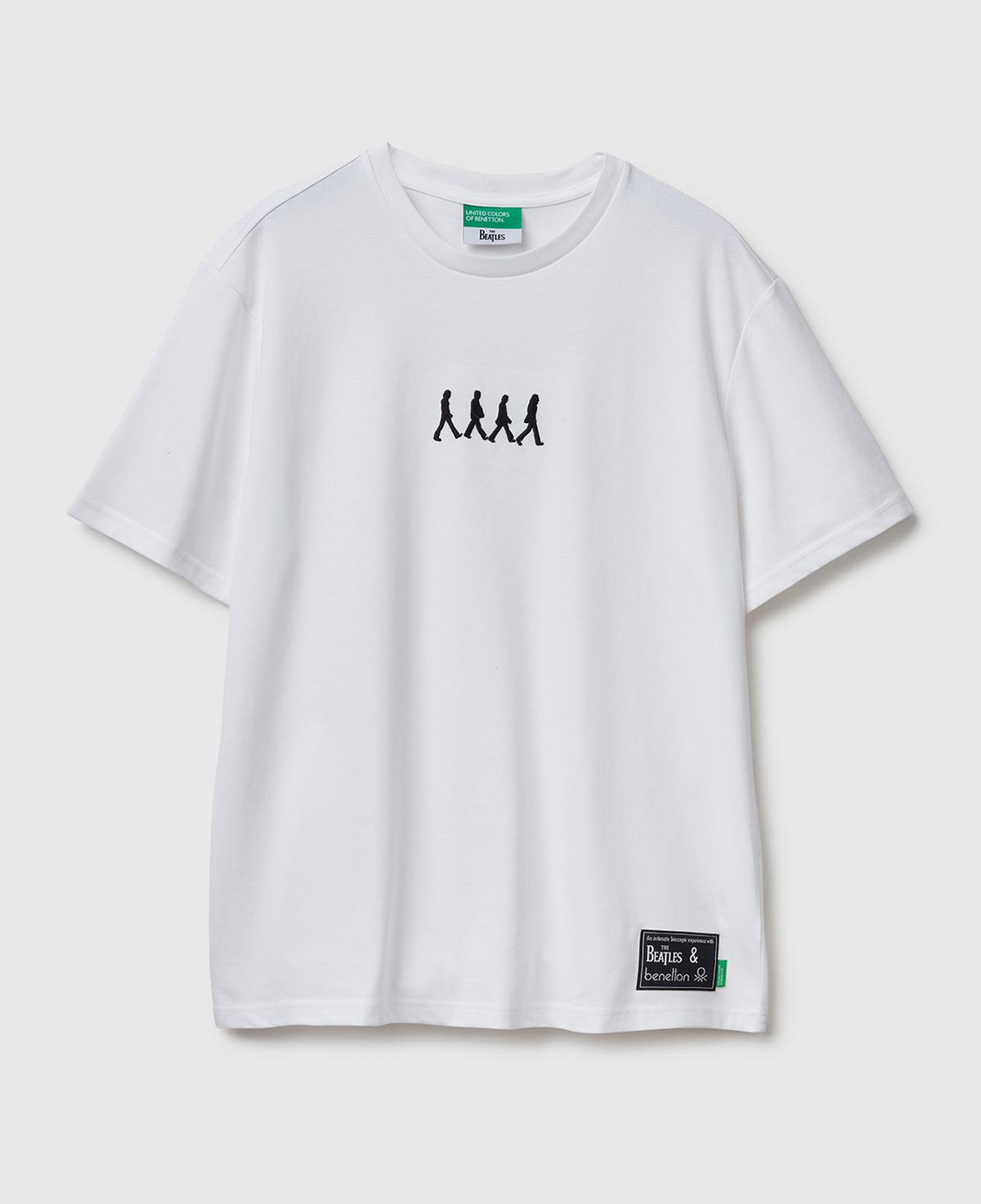 Unisex Beyaz %100 Koton The Beatles  T-Shirt