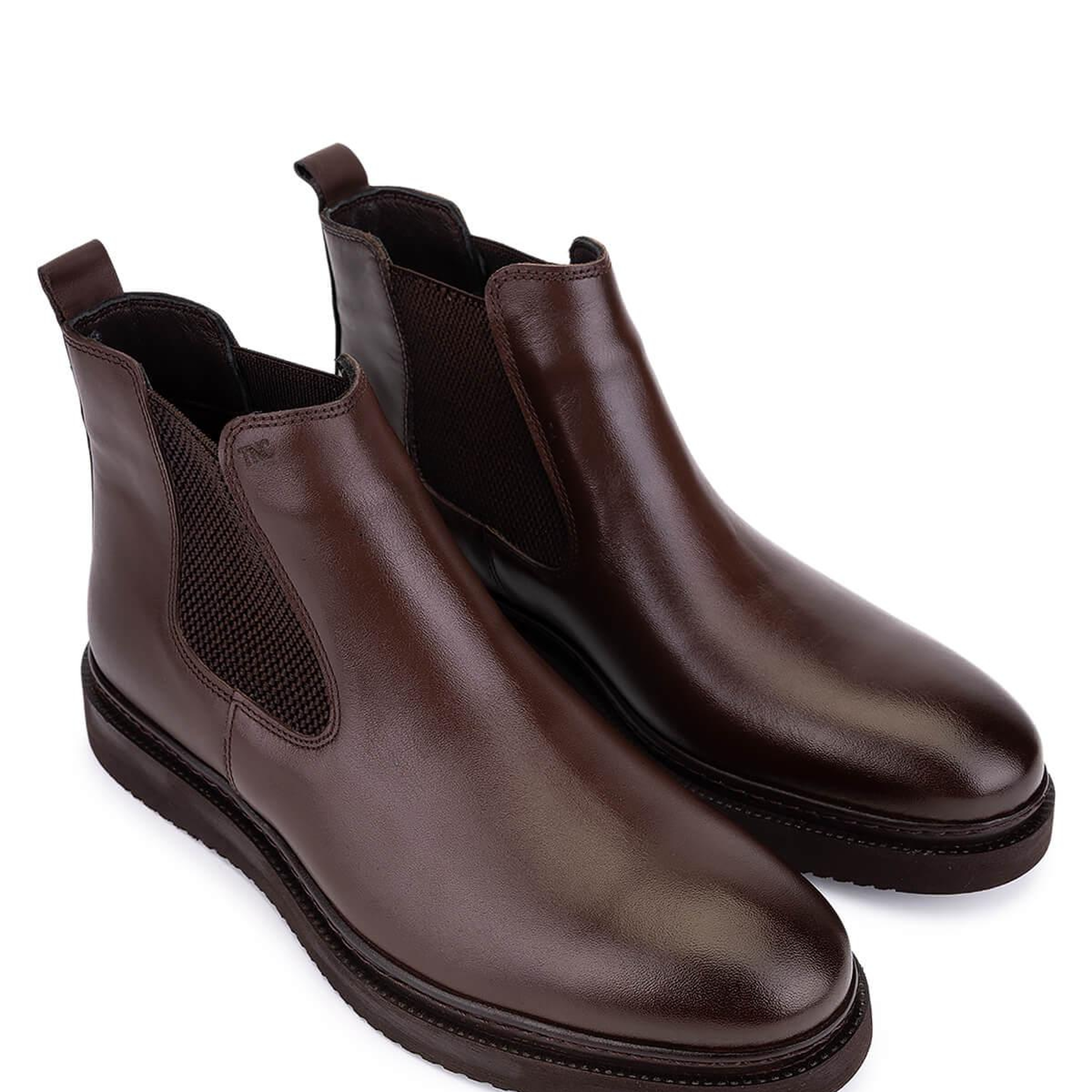 Tamer Tanca Erkek Hakiki Deri Kahverengi Casual Bot