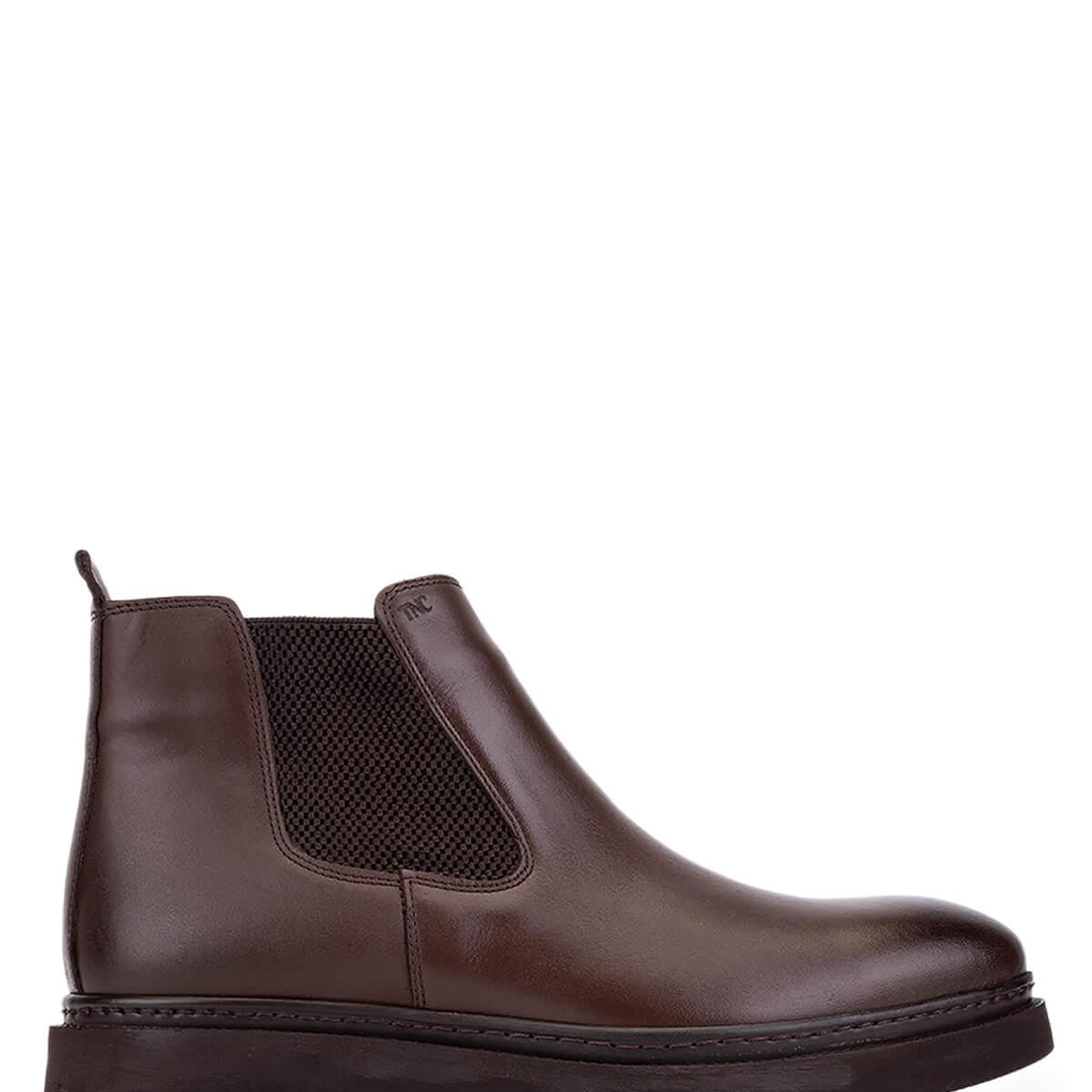 Tamer Tanca Erkek Hakiki Deri Kahverengi Casual Bot