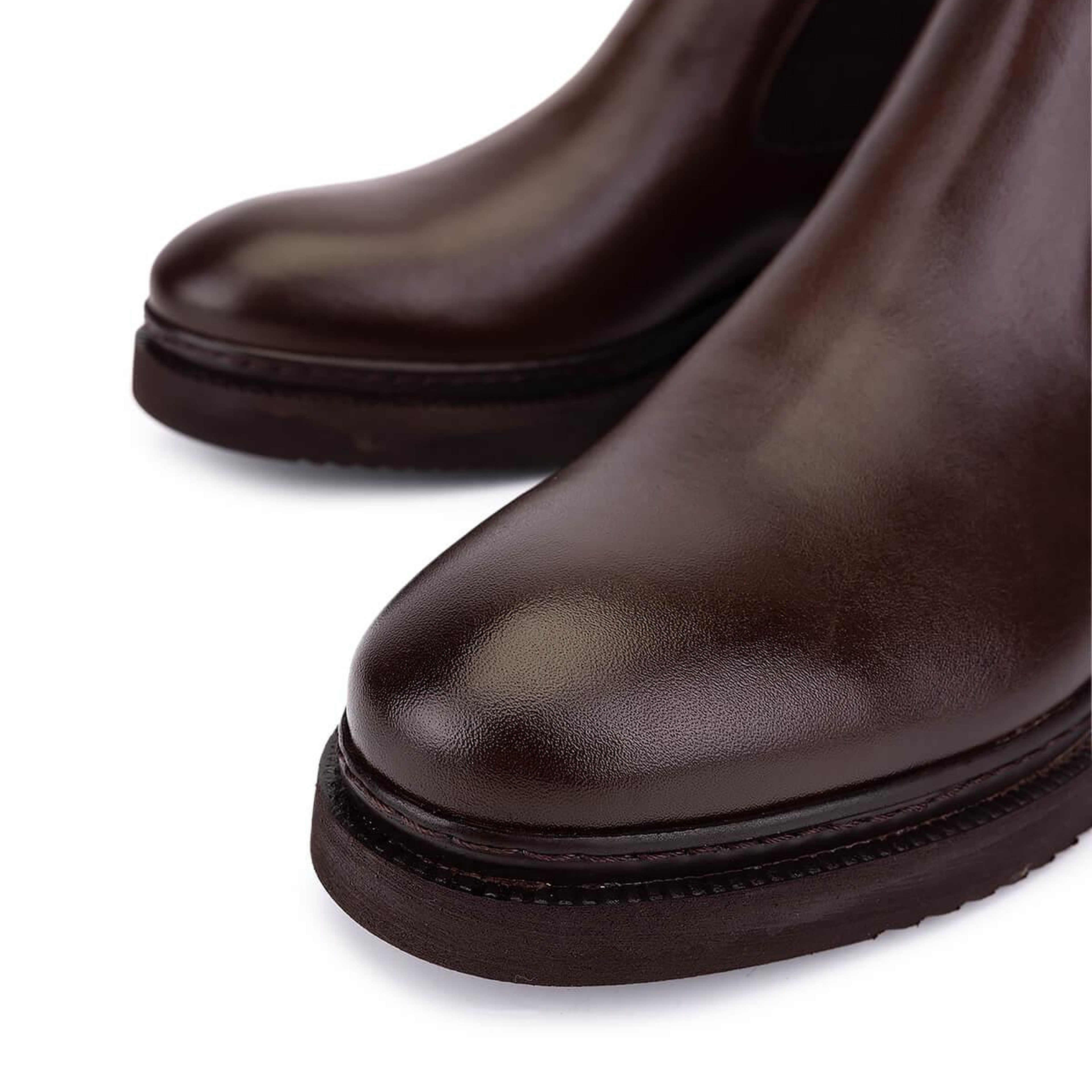 Tamer Tanca Erkek Hakiki Deri Kahverengi Casual Bot