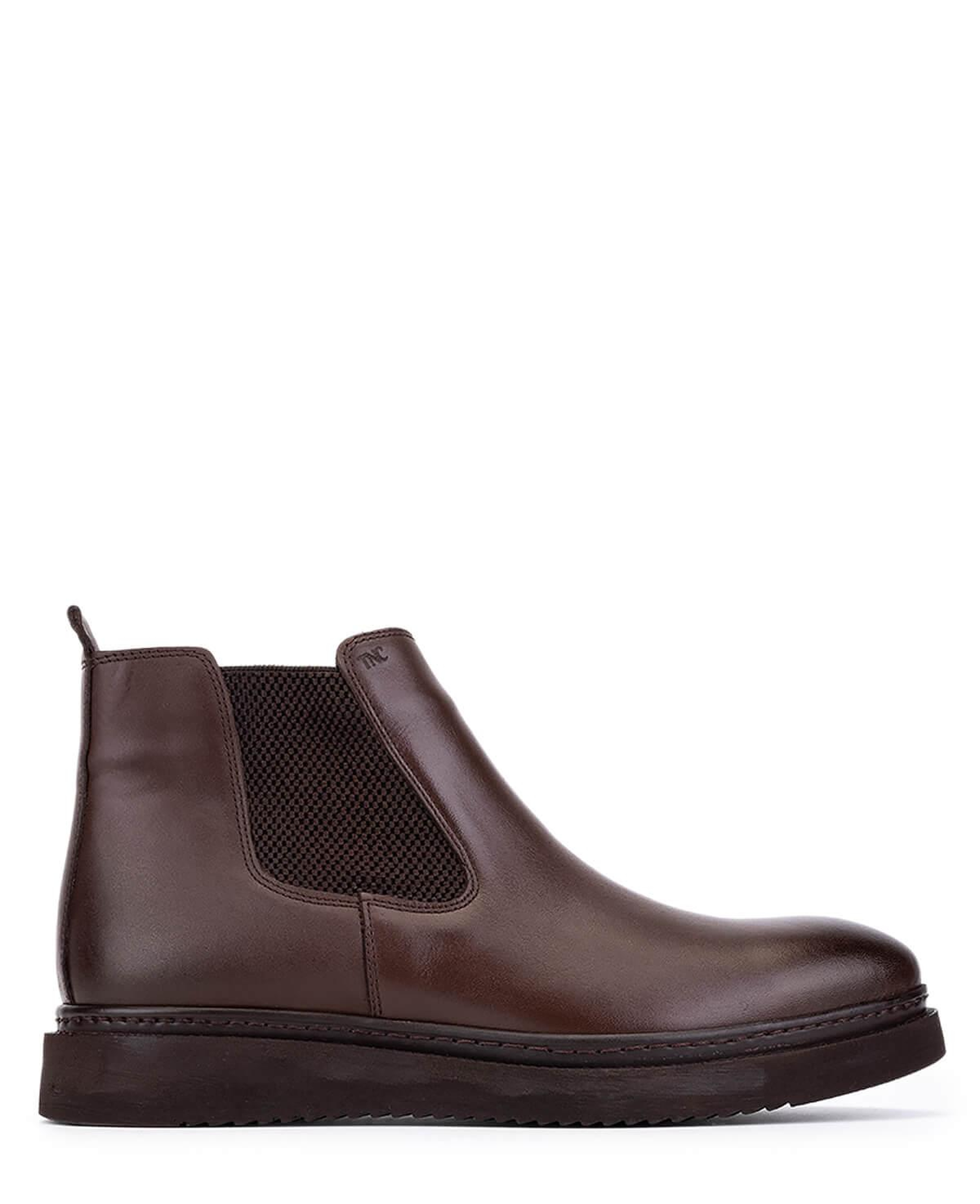 Tamer Tanca Erkek Hakiki Deri Kahverengi Casual Bot