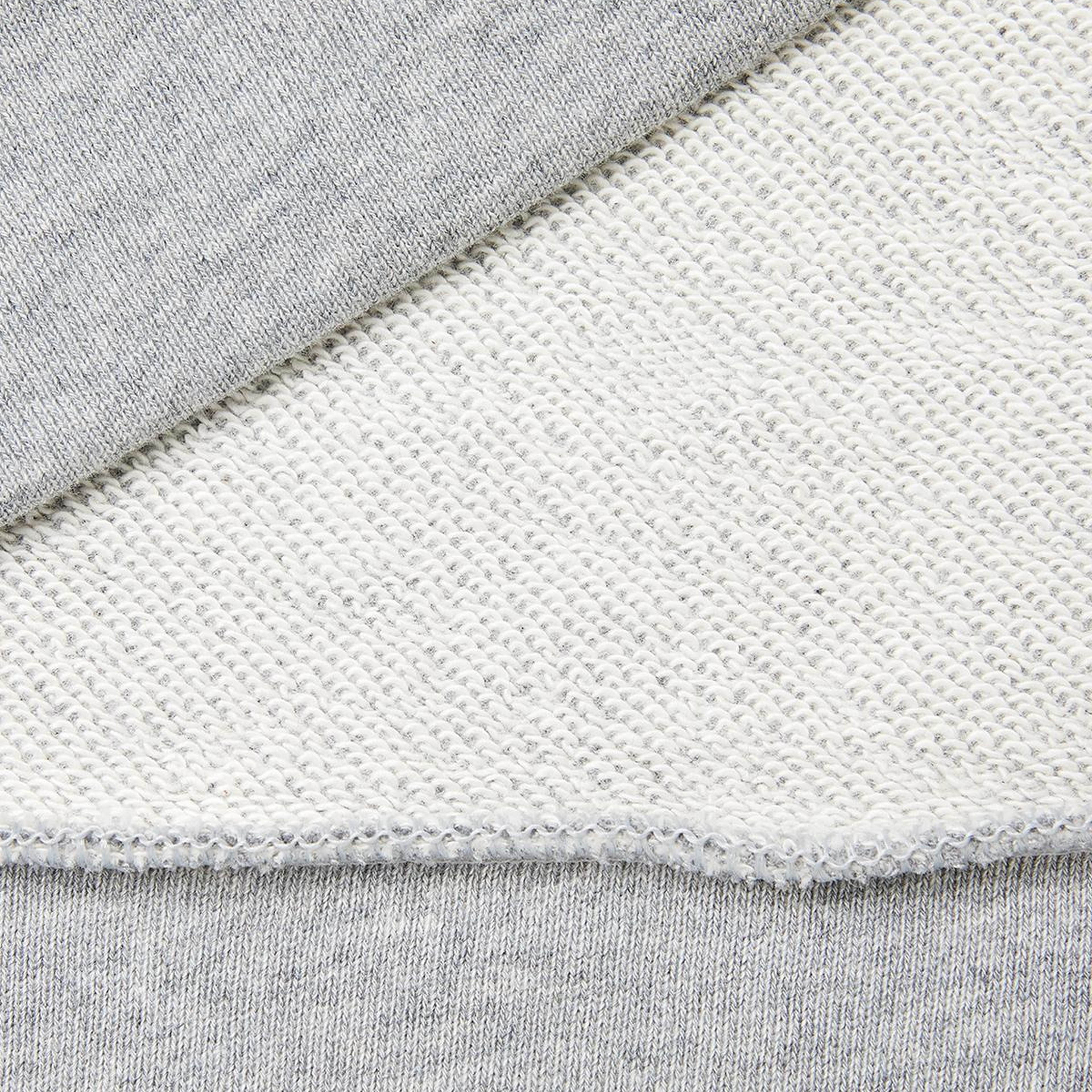 Kadın Gri Melanj Logo Baskı Detaylı Kapüşonlu Relax Fit Sweatshirt