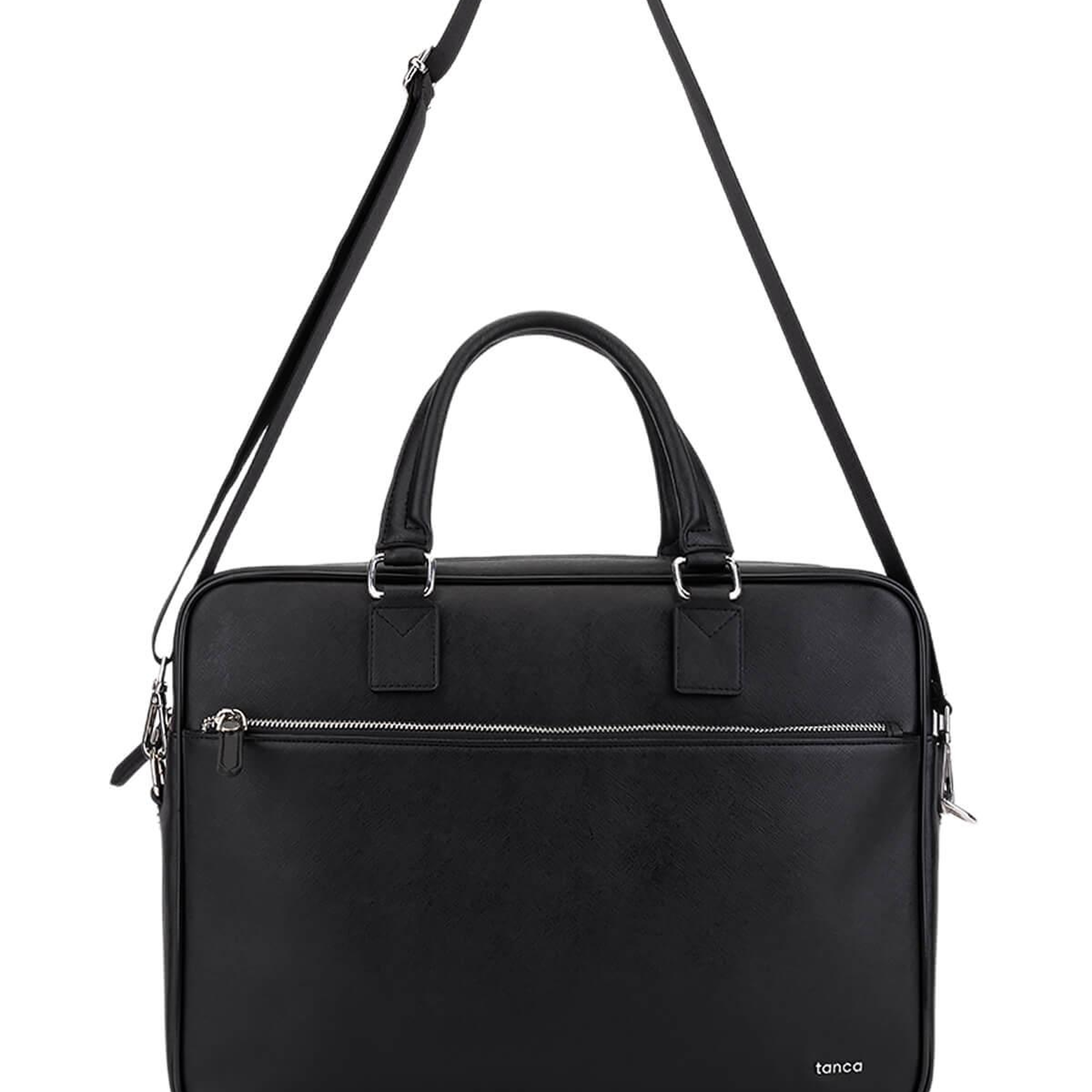 Tamer Tanca Erkek Suni Deri Siyah Evrak Çantası