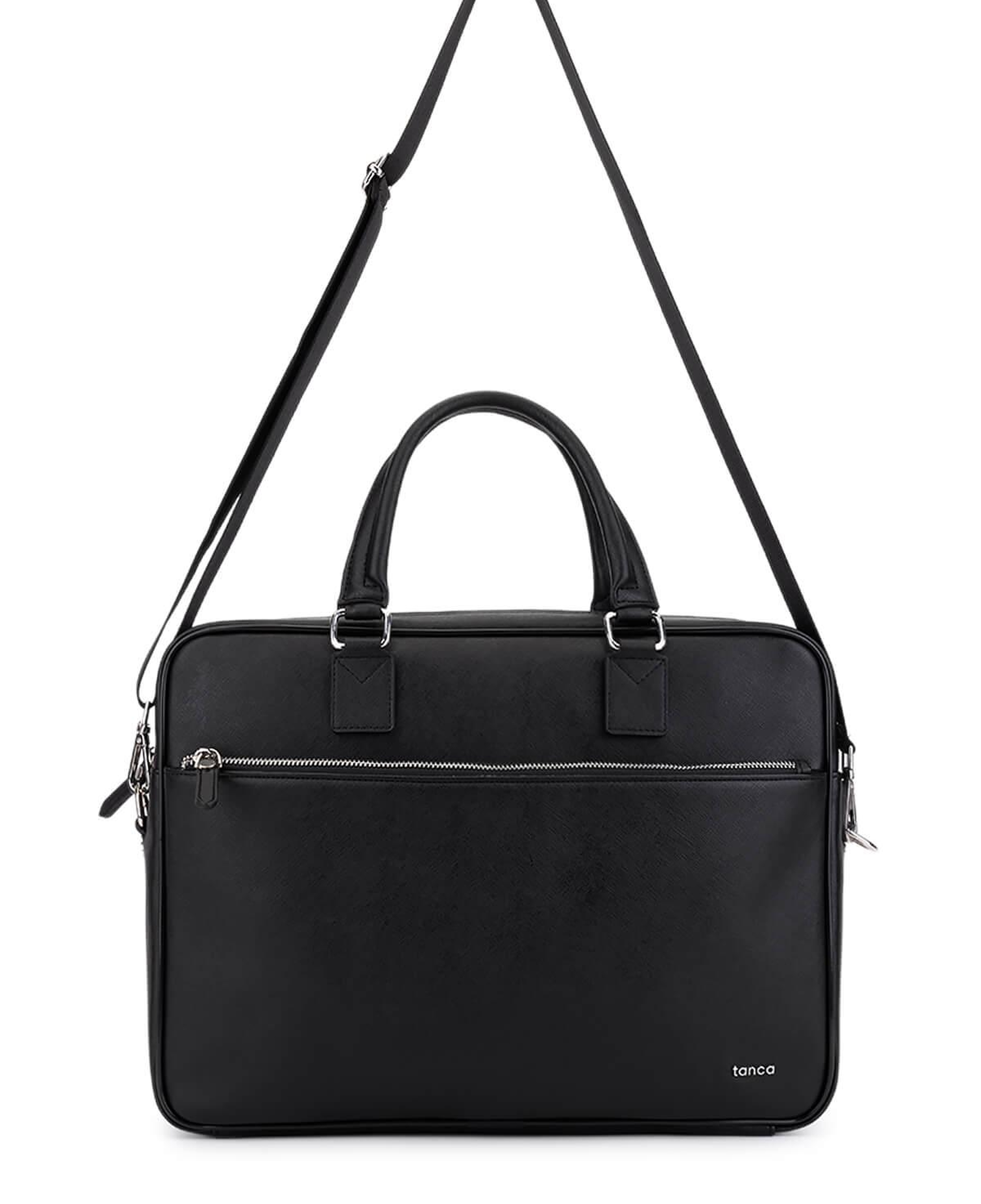 Tamer Tanca Erkek Suni Deri Siyah Evrak Çantası