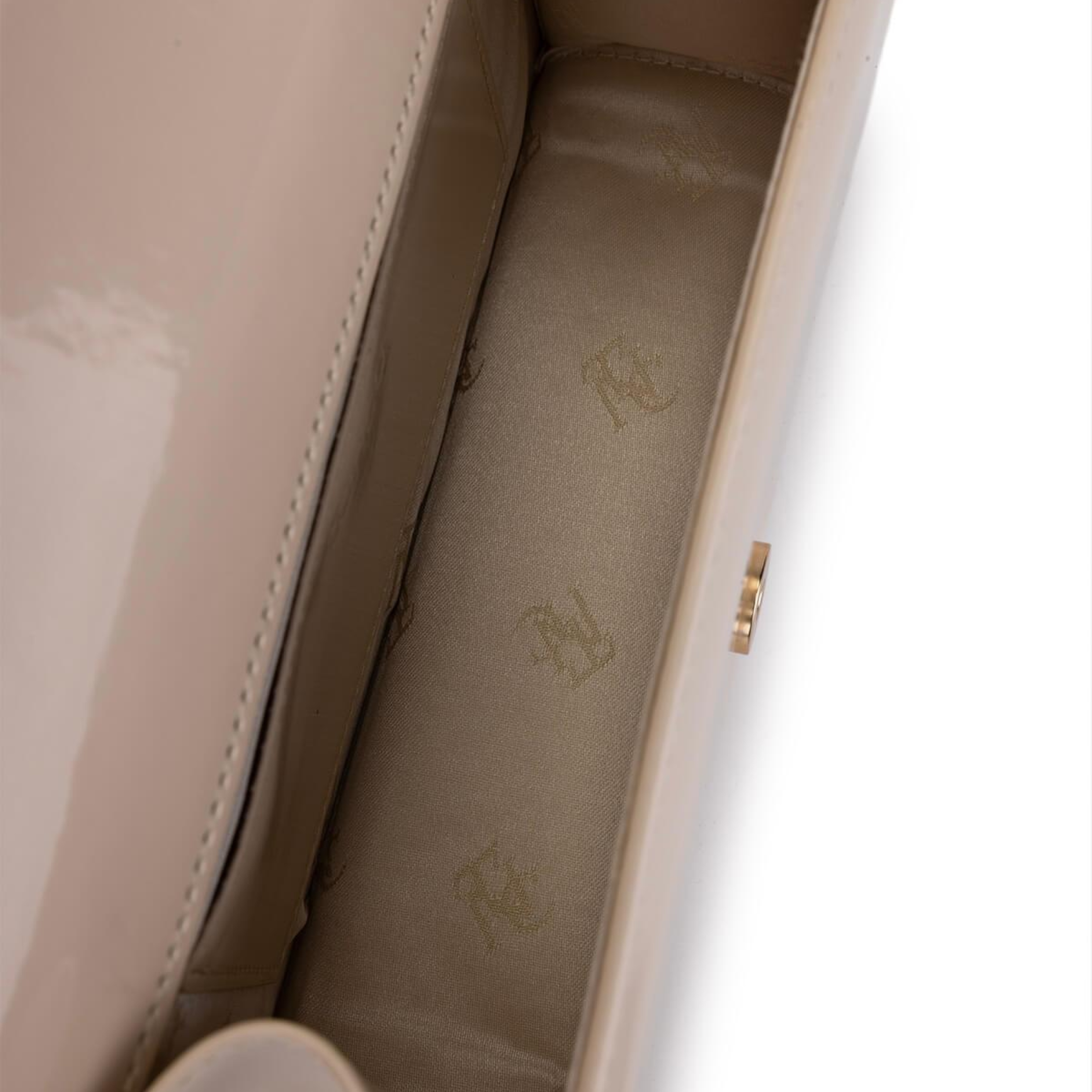 Tamer Tanca Kadın Suni Deri Bej Rugan Kol Çantası