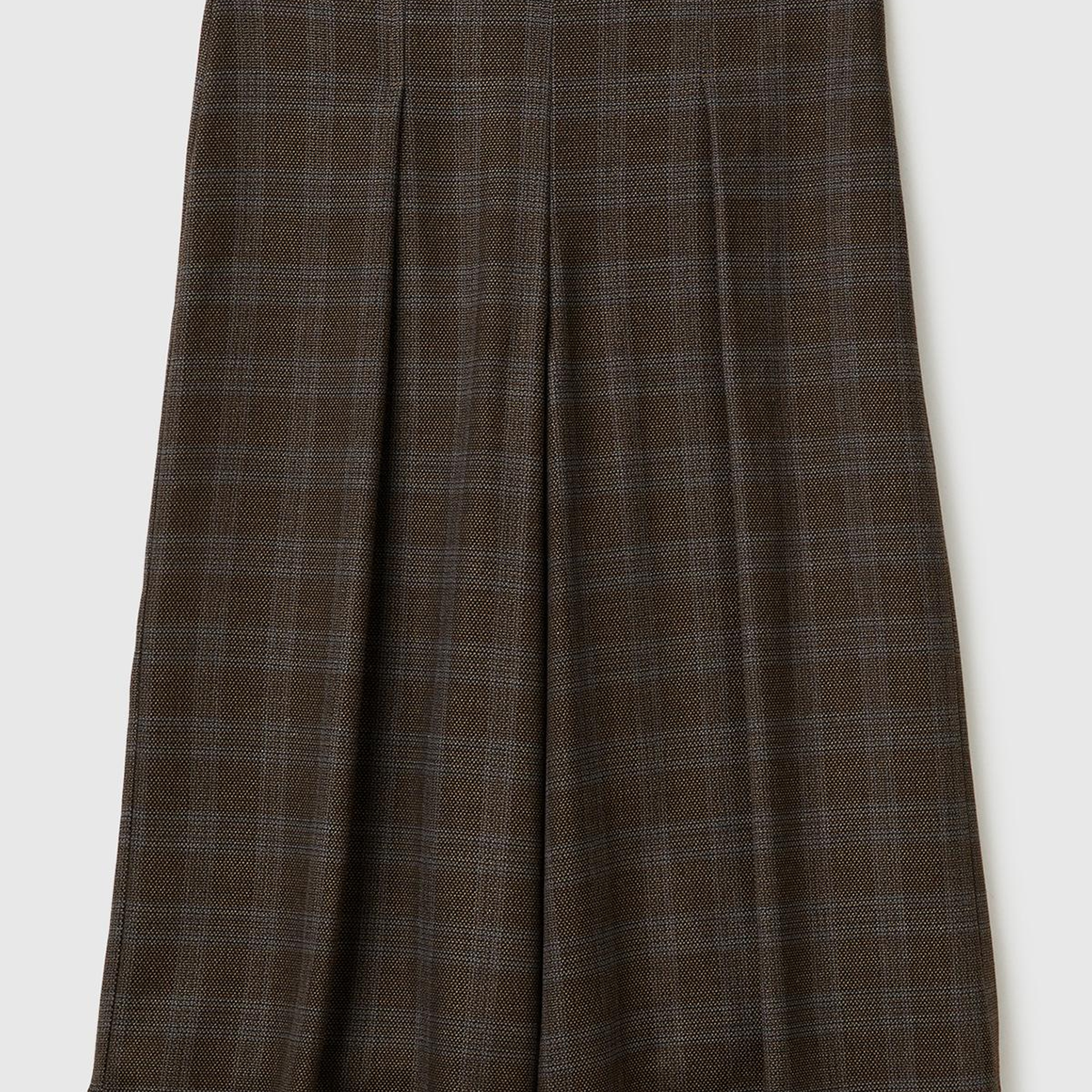 Kadın Kahverengi Viskoz Karışımlı Şort