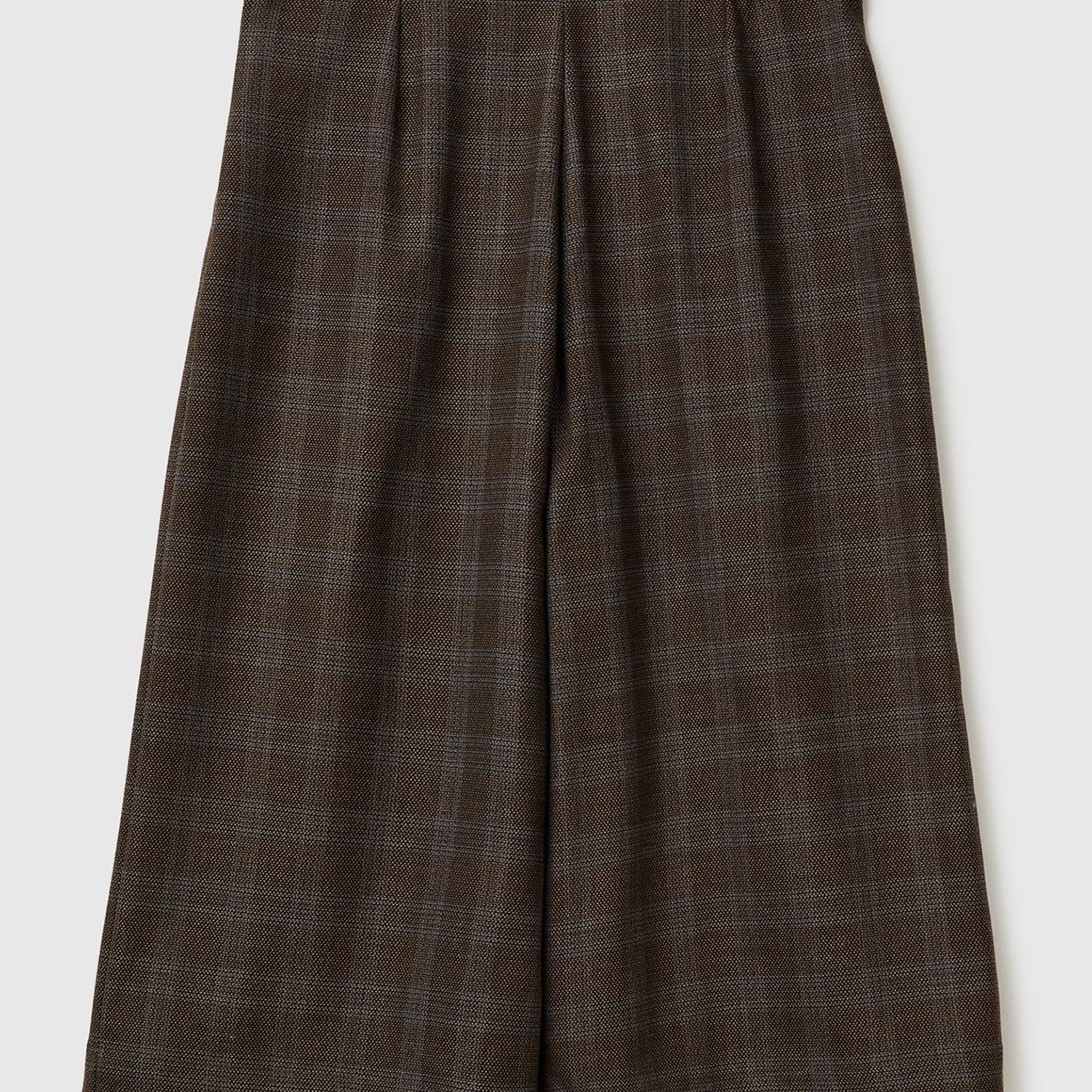 Kadın Kahverengi Viskoz Karışımlı Şort