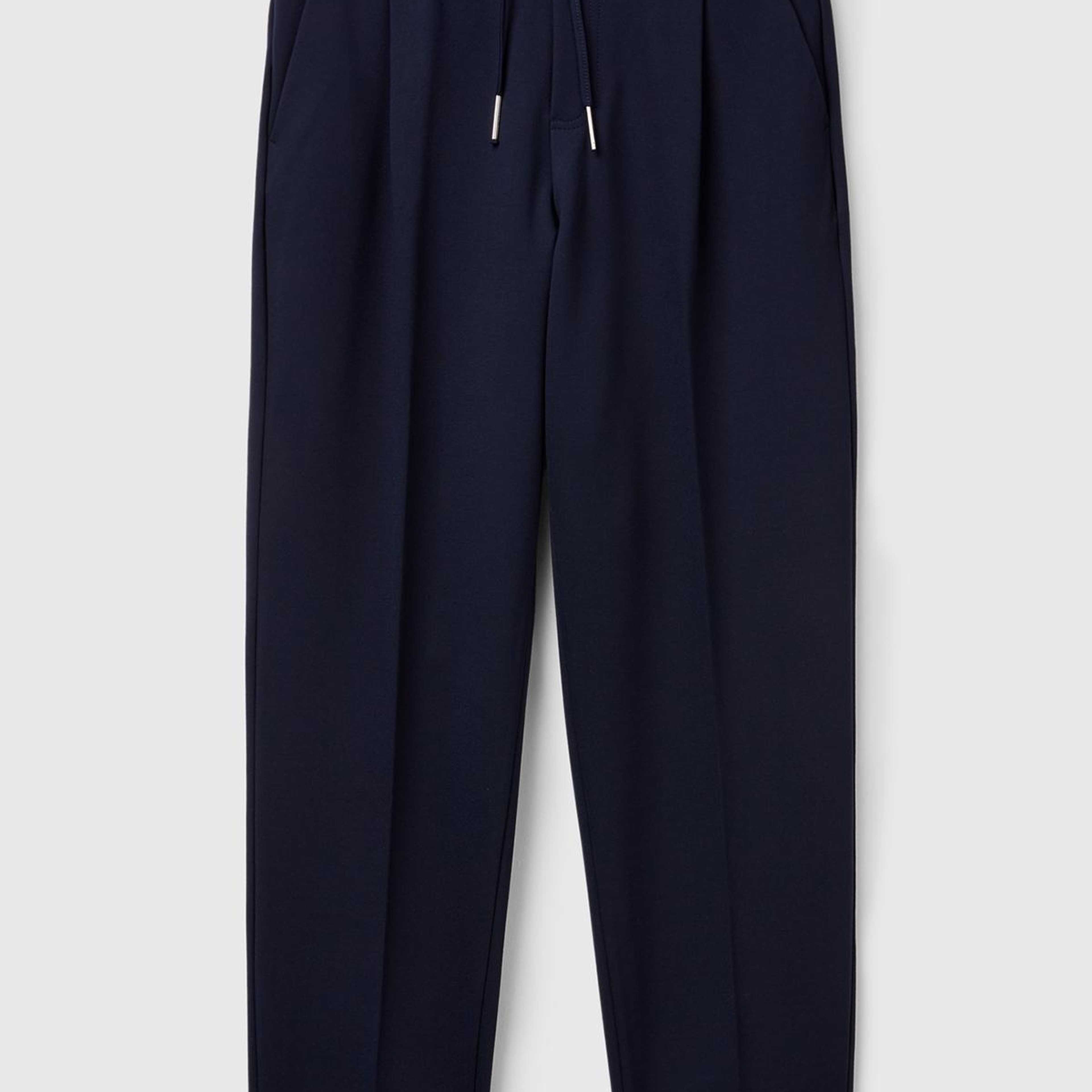 Kadın Lacivert  Beli Lastikli Pantolon