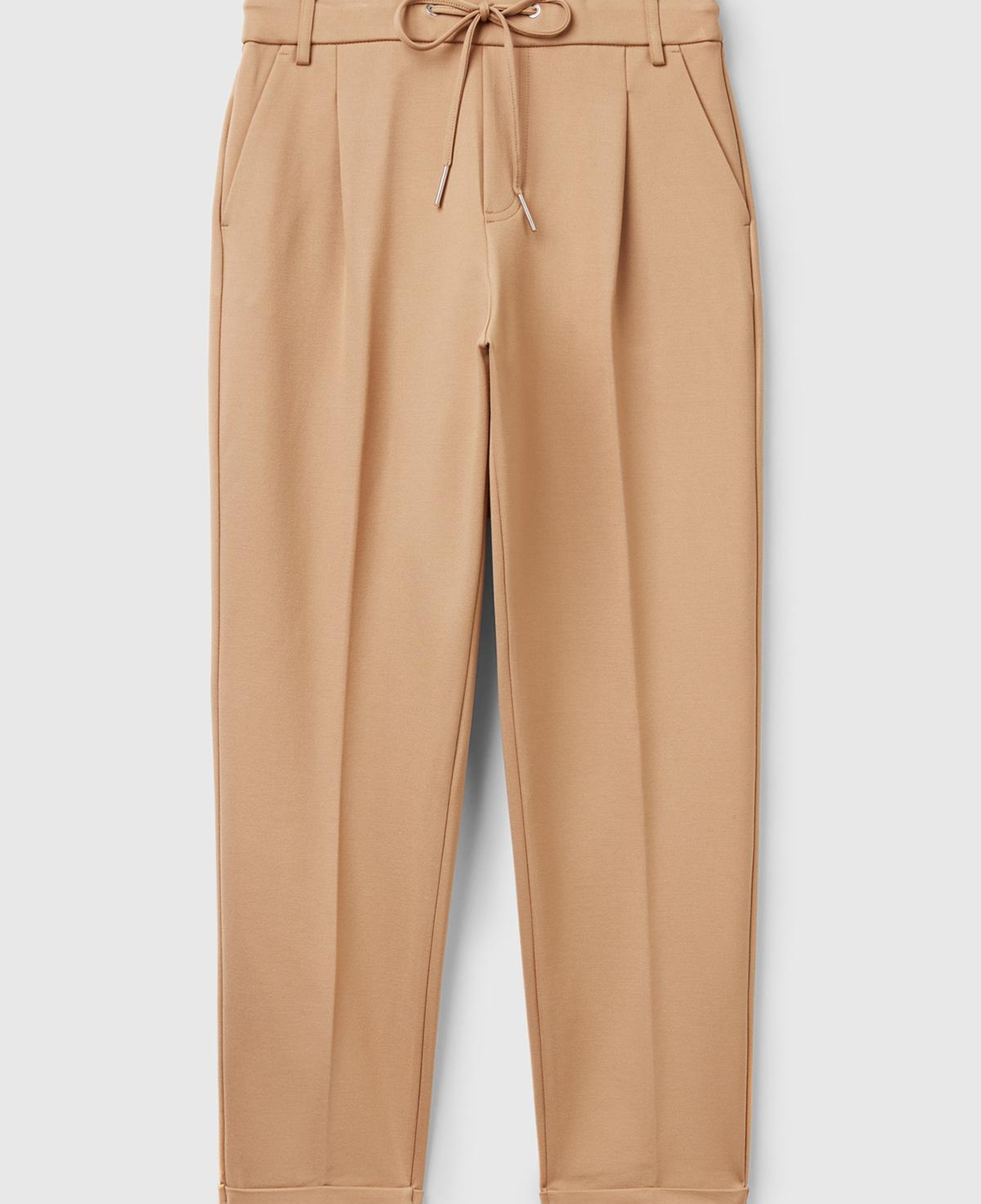 Kadın Taba  Beli Lastikli Pantolon