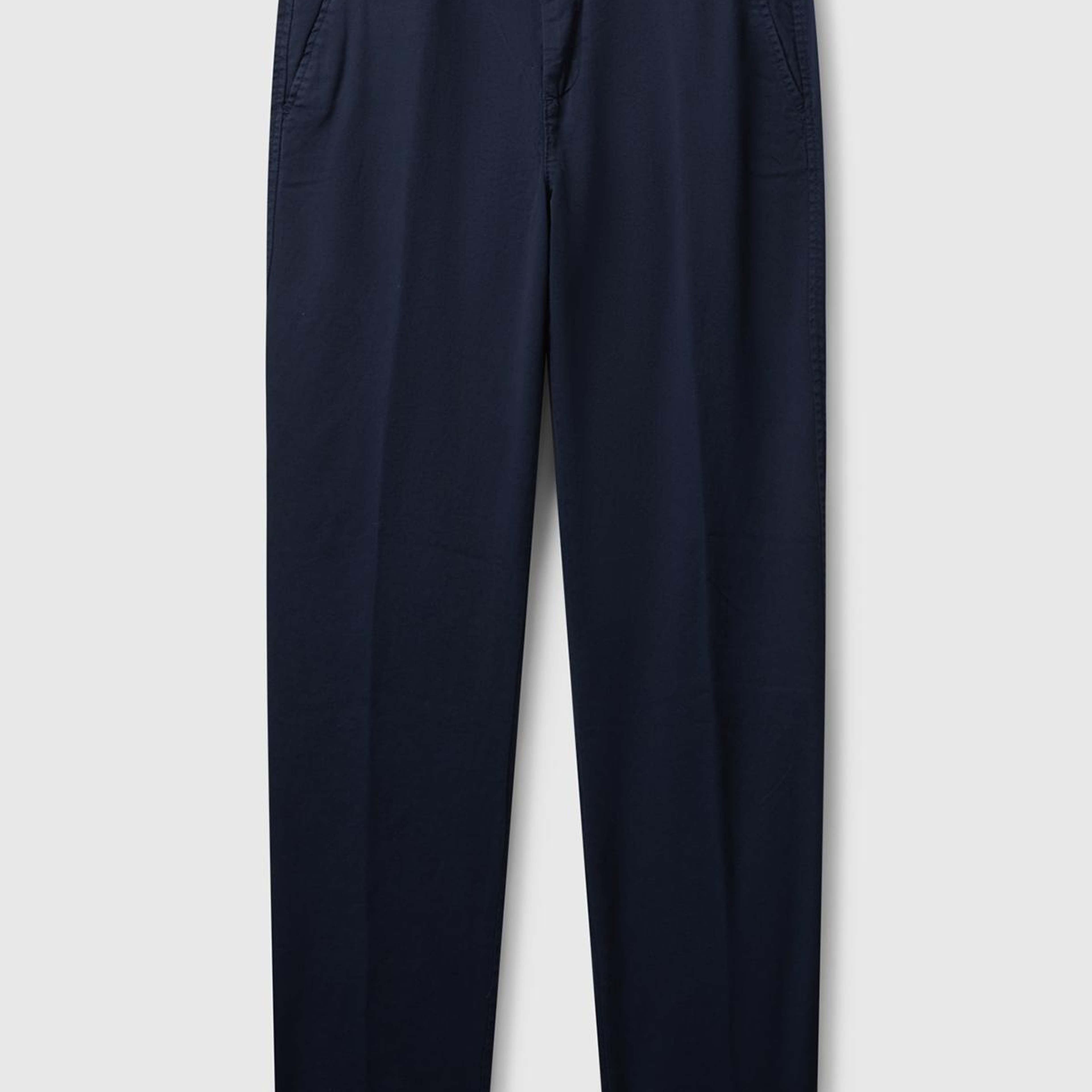 Kadın Lacivert Elastanlı Basic Chino Pantolon