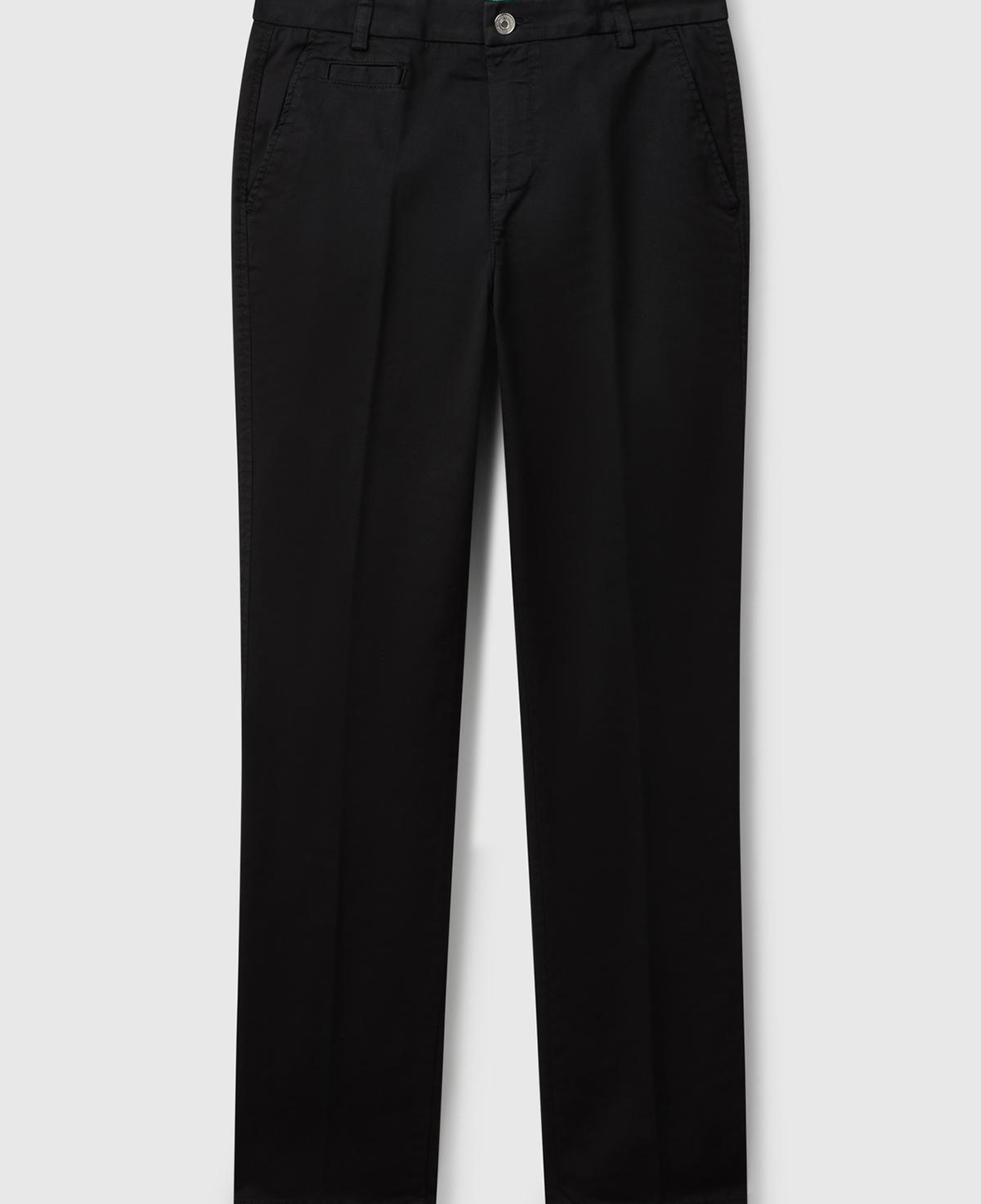 Kadın Sİyah Elastanlı Basic Chino Pantolon