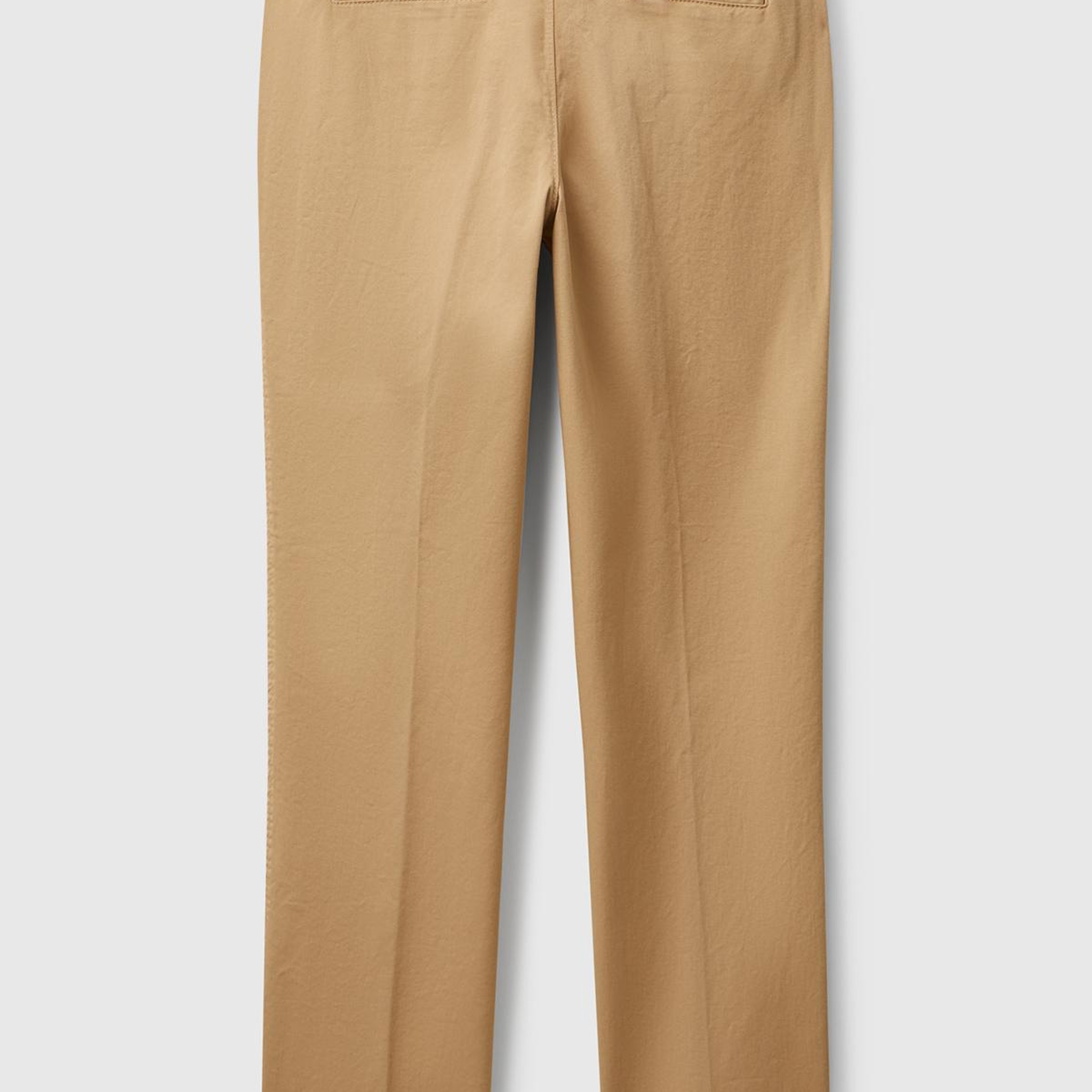 Kadın Kahverengi  Elastanlı Basic Chino Pantolon