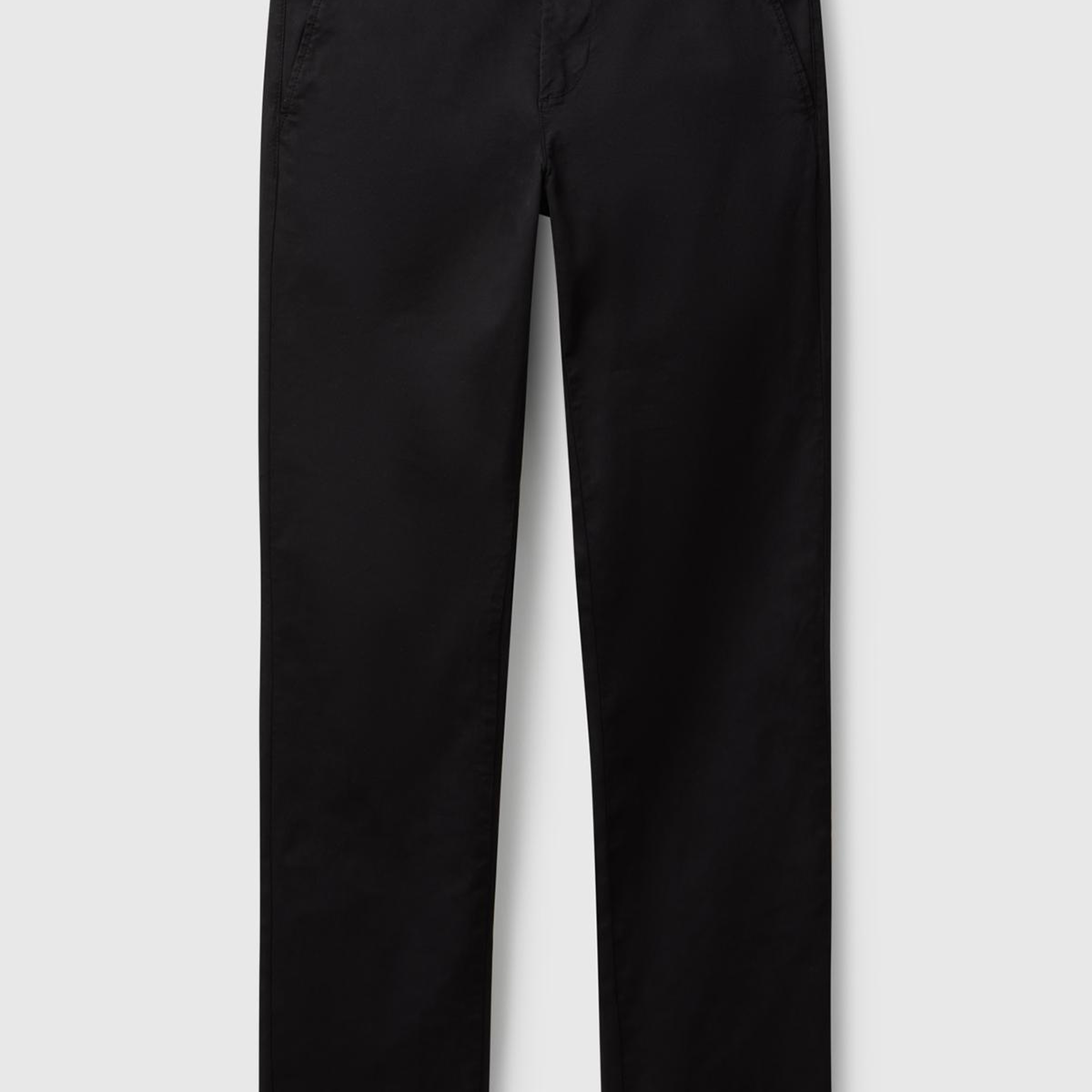 Erkek Siyah Slim Fit Chino Pantolon