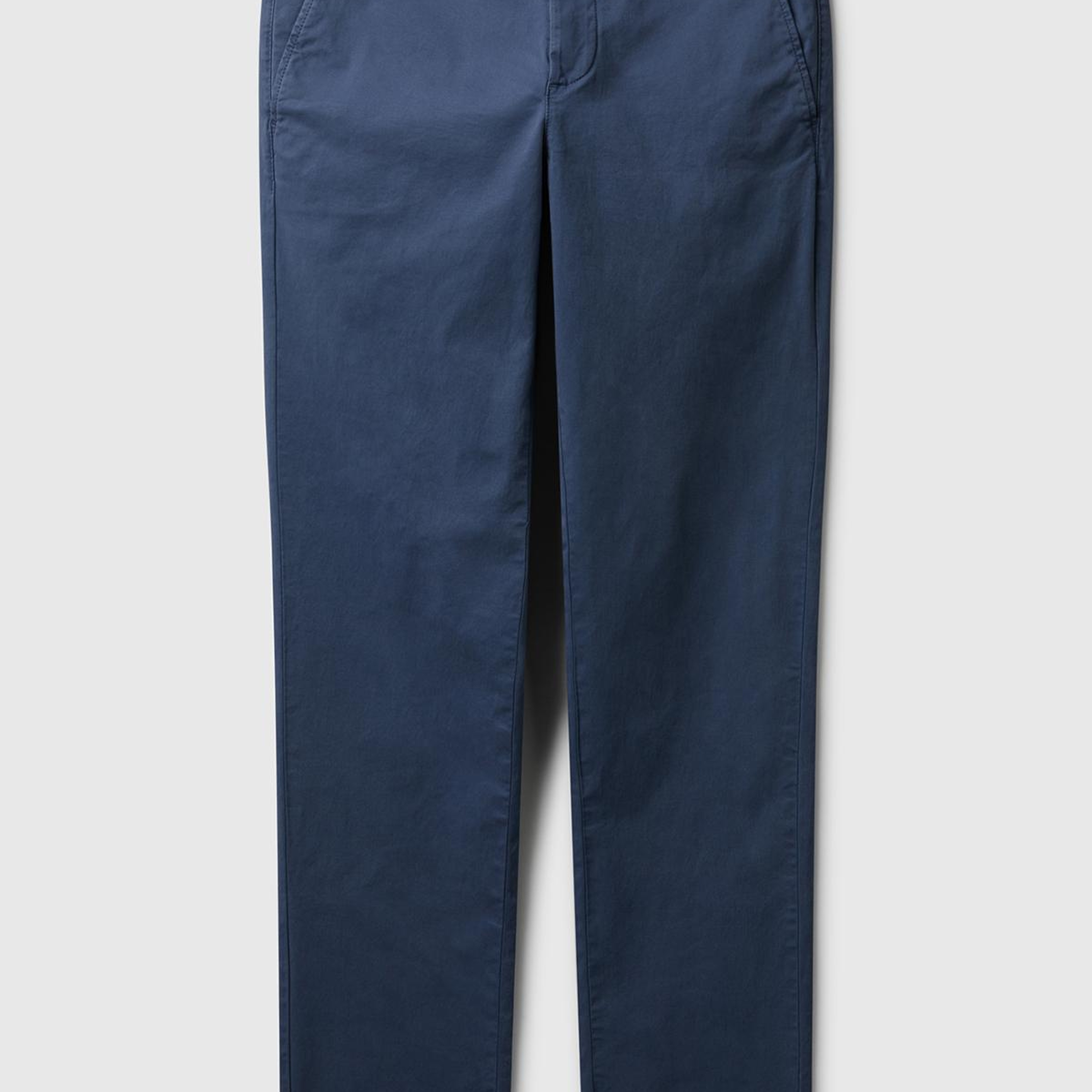 Erkek Havacı Mavi Slim Fit Chino Pantolon