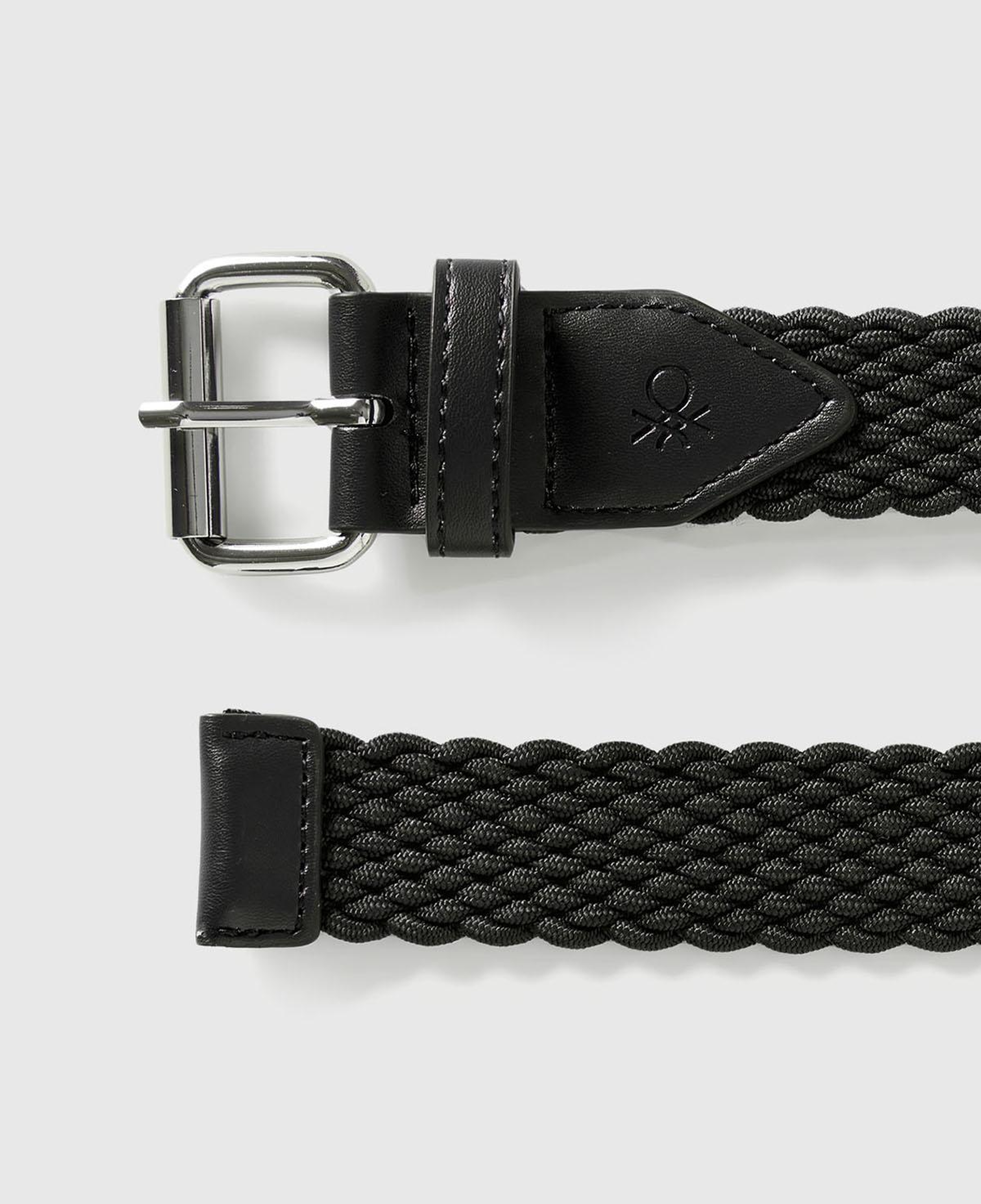 Erkek Siyah Örgü Kemer