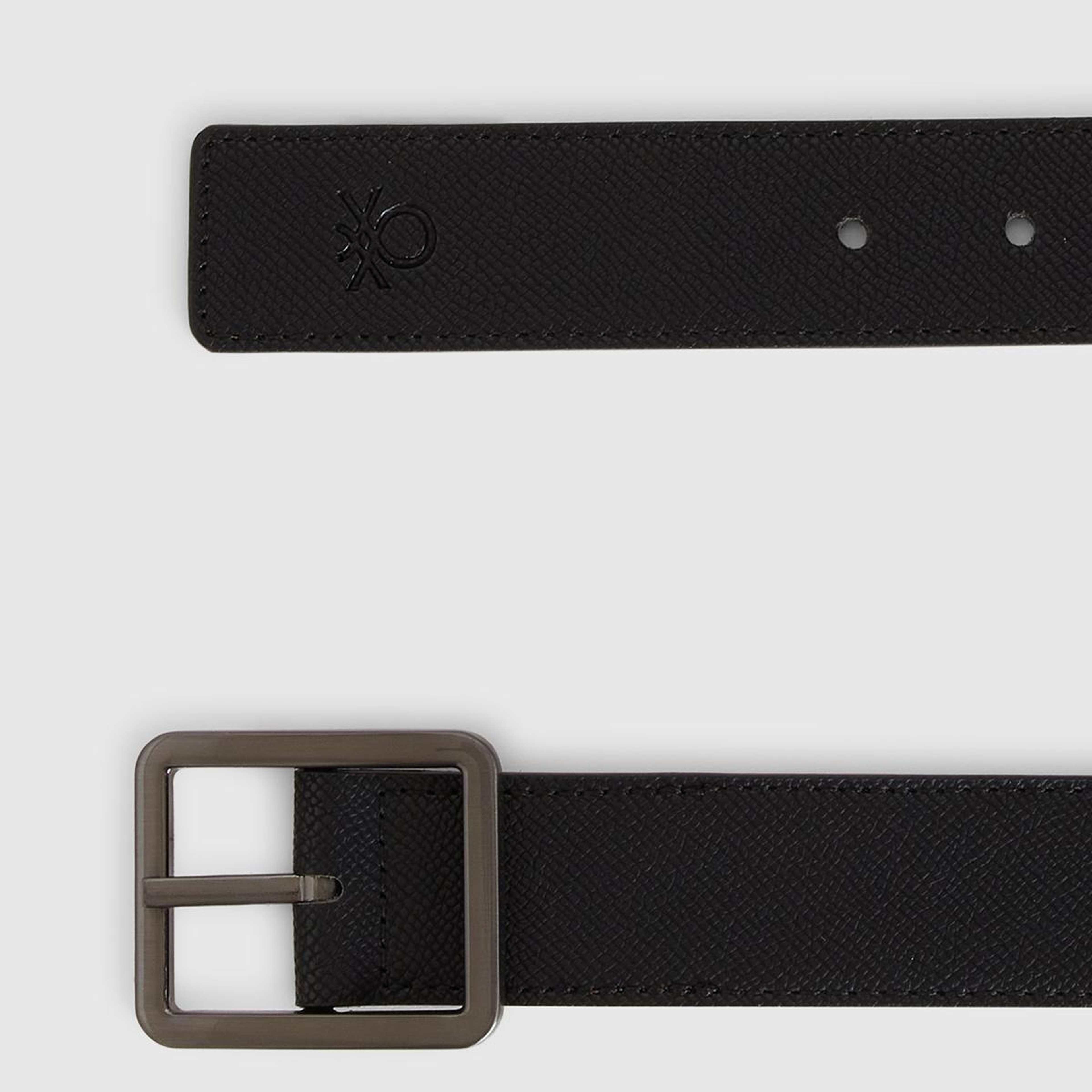 Erkek Siyah Çift Taraflı Kemer-BELT