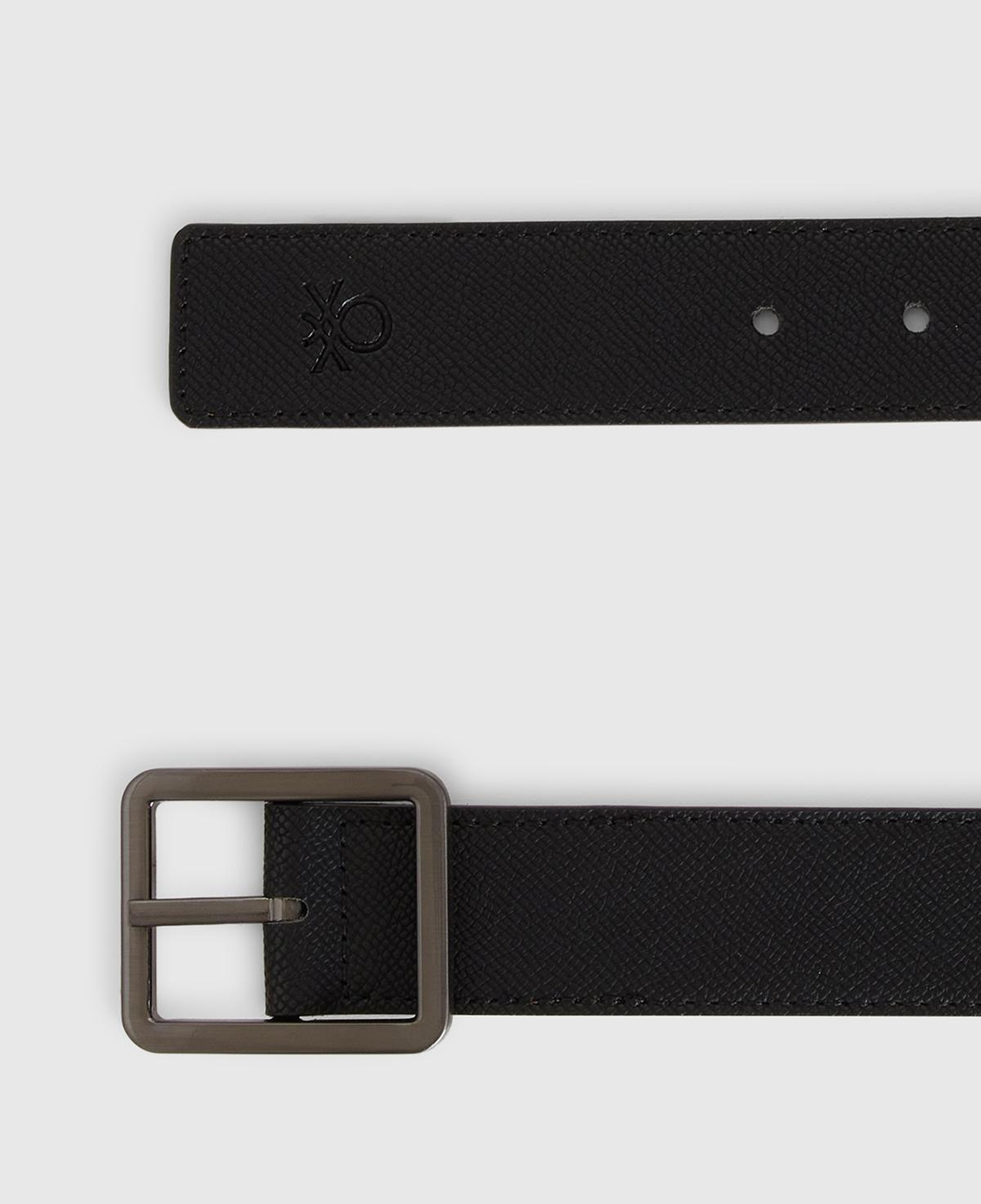 Erkek Siyah Çift Taraflı Kemer-BELT