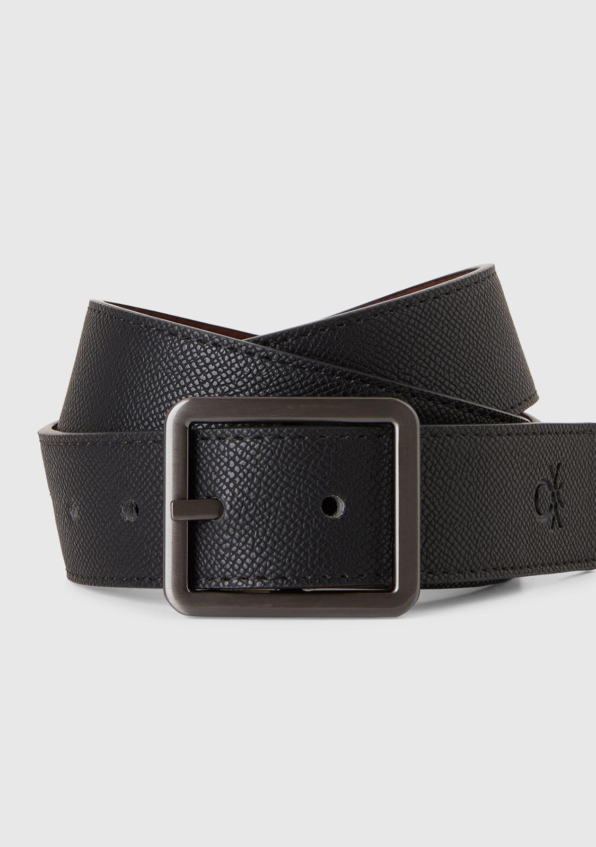 Erkek Siyah Çift Taraflı Kemer-BELT