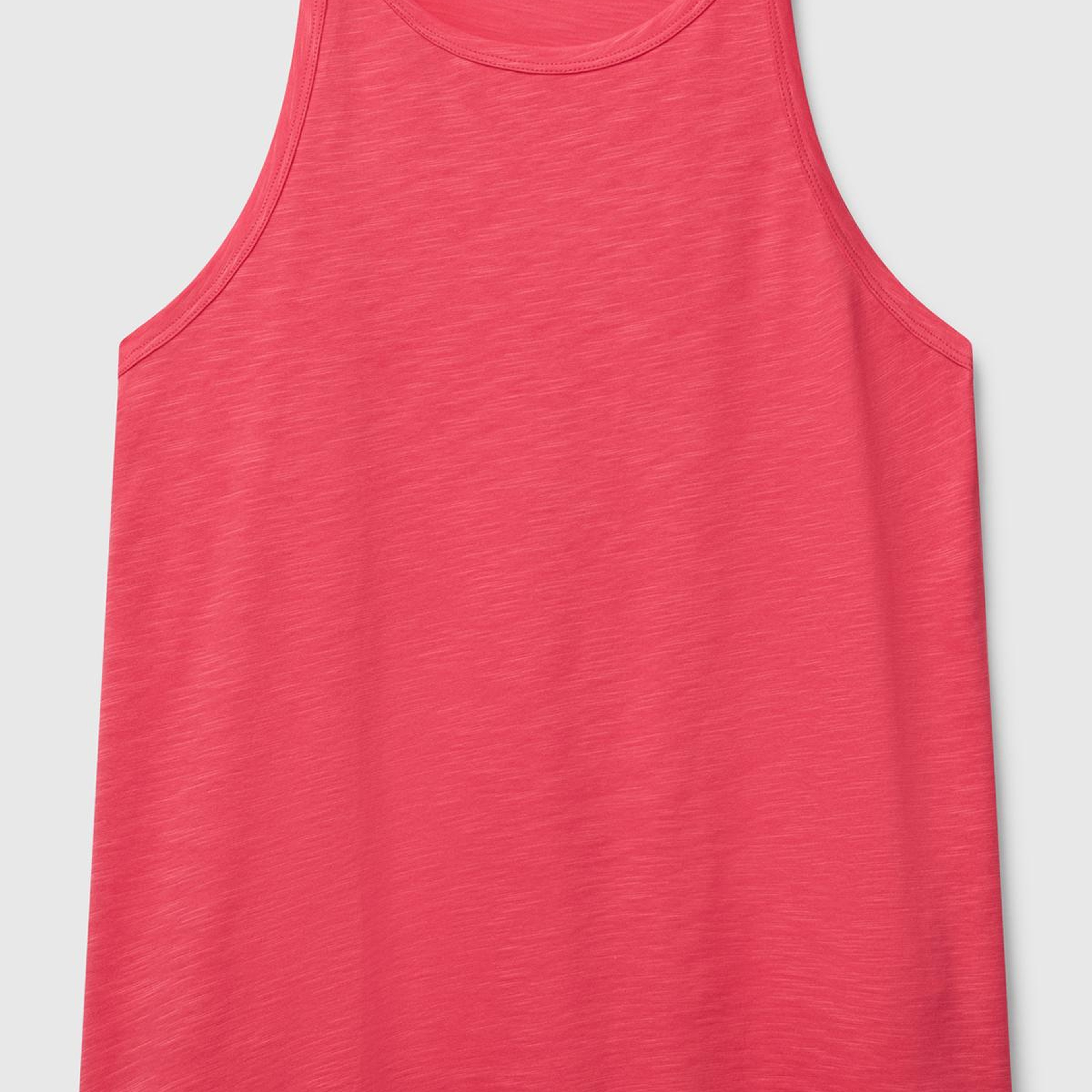 Kadın Turuncu Modal Karışımlı Slub Atlet