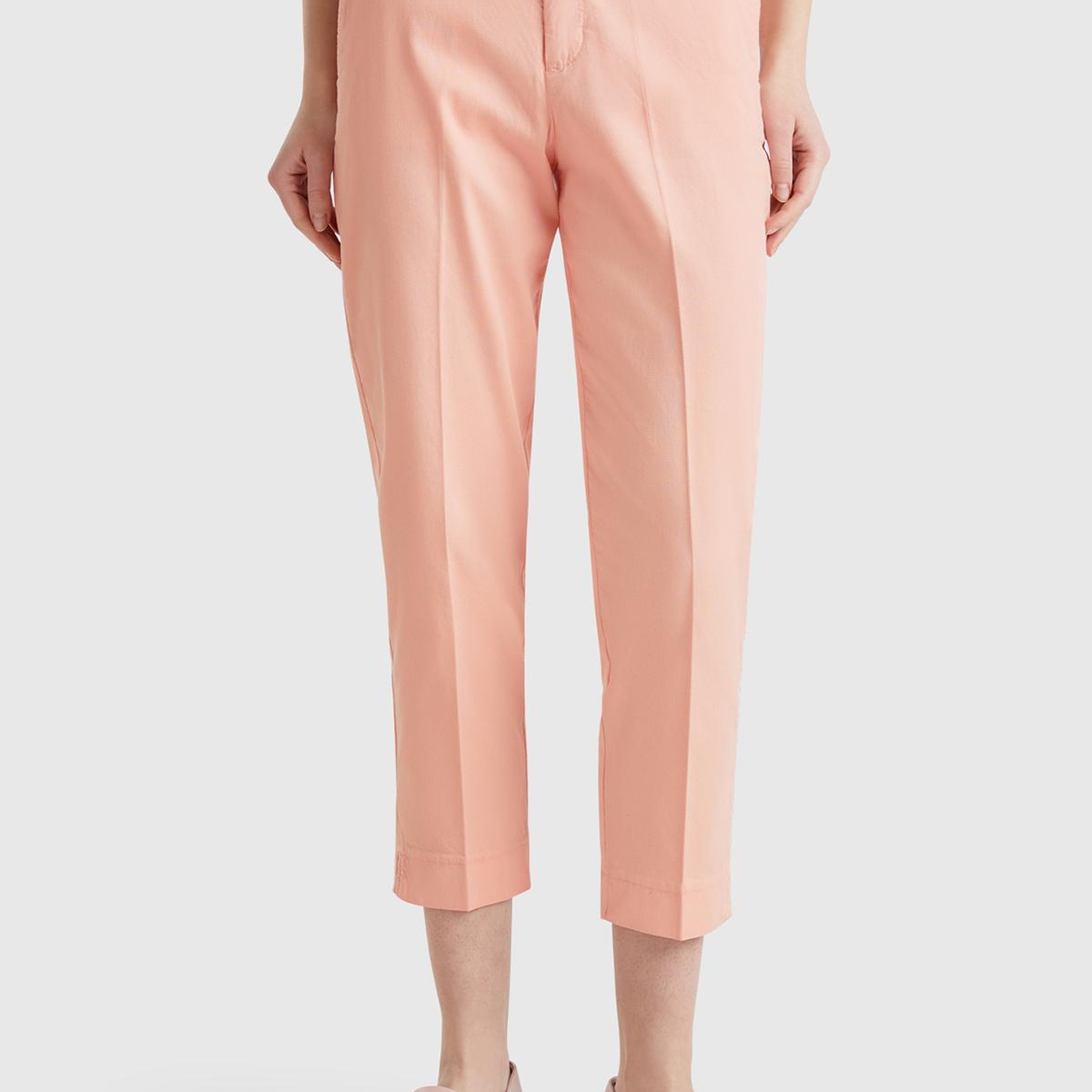 Kadın Pembe Mevsimlik Chino