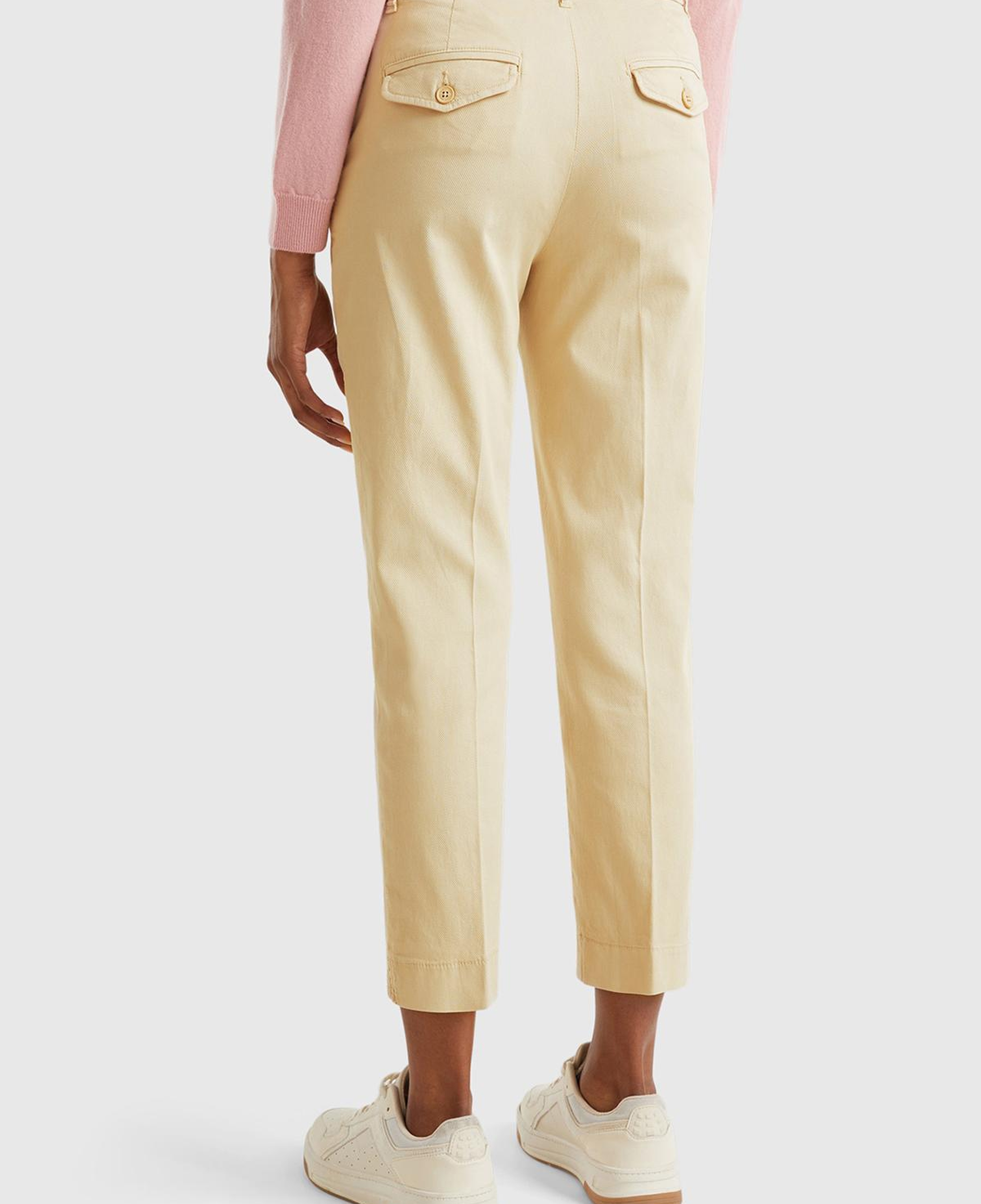 Kadın Taş Rengi Mevsimlik Chino