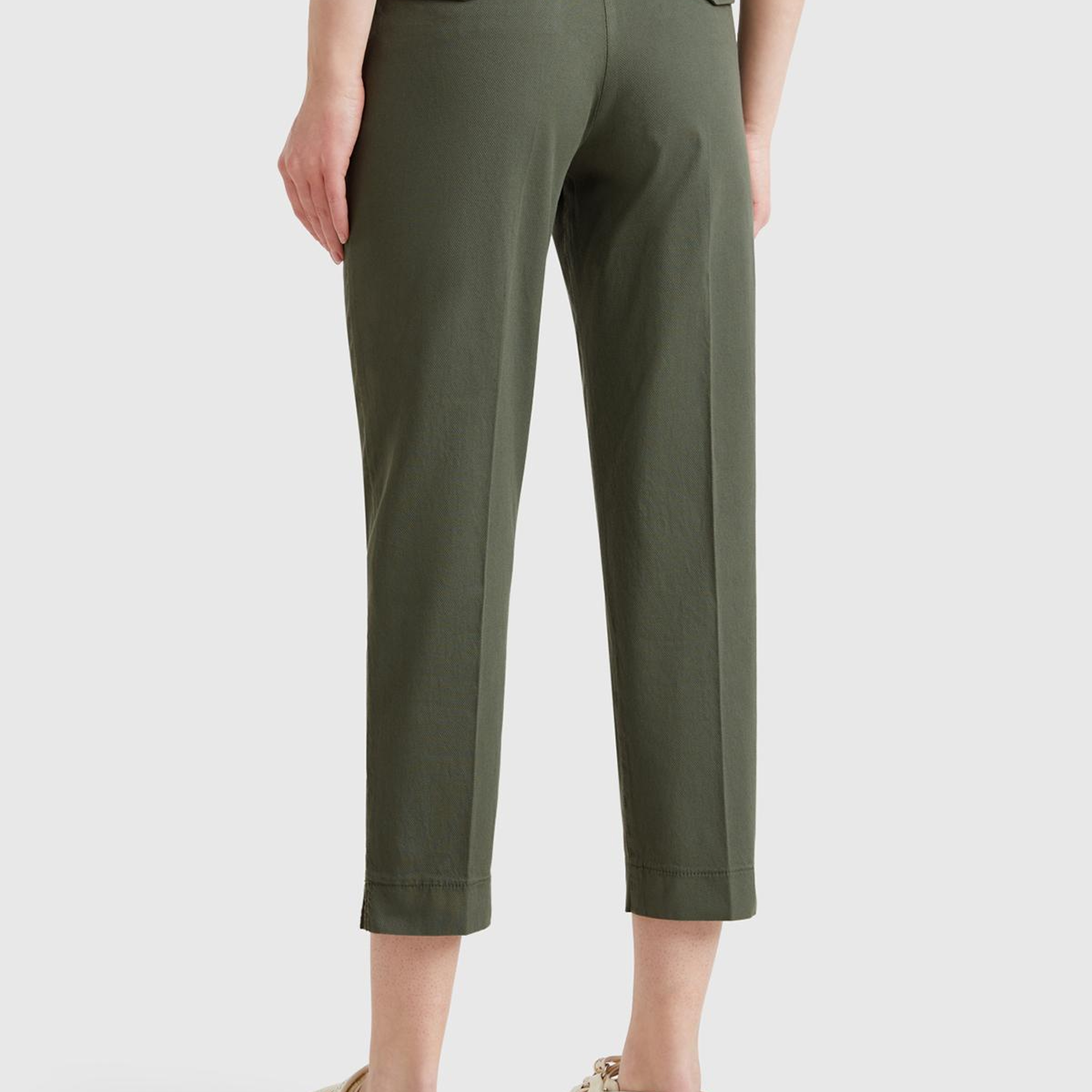 Kadın Haki Mevsimlik Chino