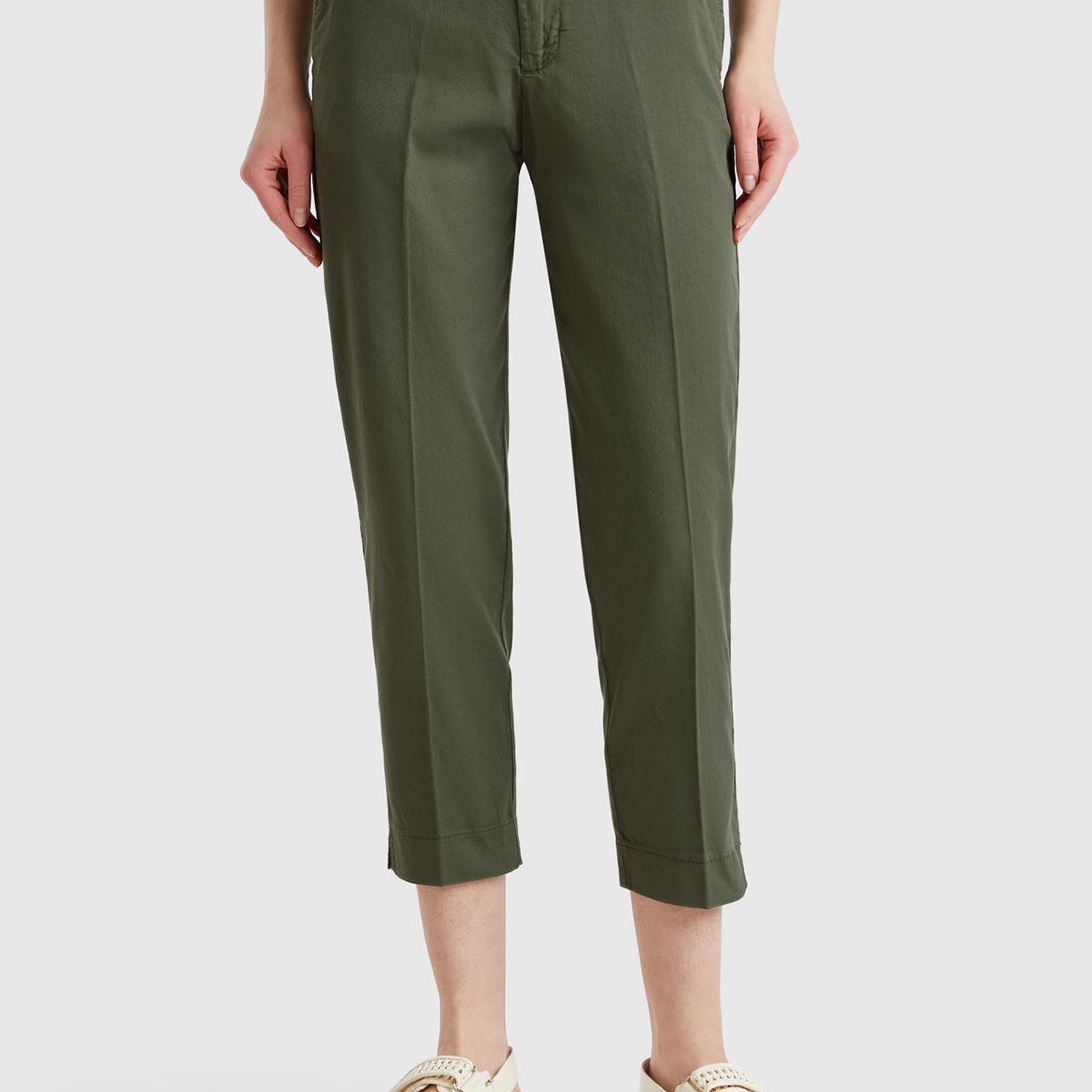 Kadın Haki Mevsimlik Chino