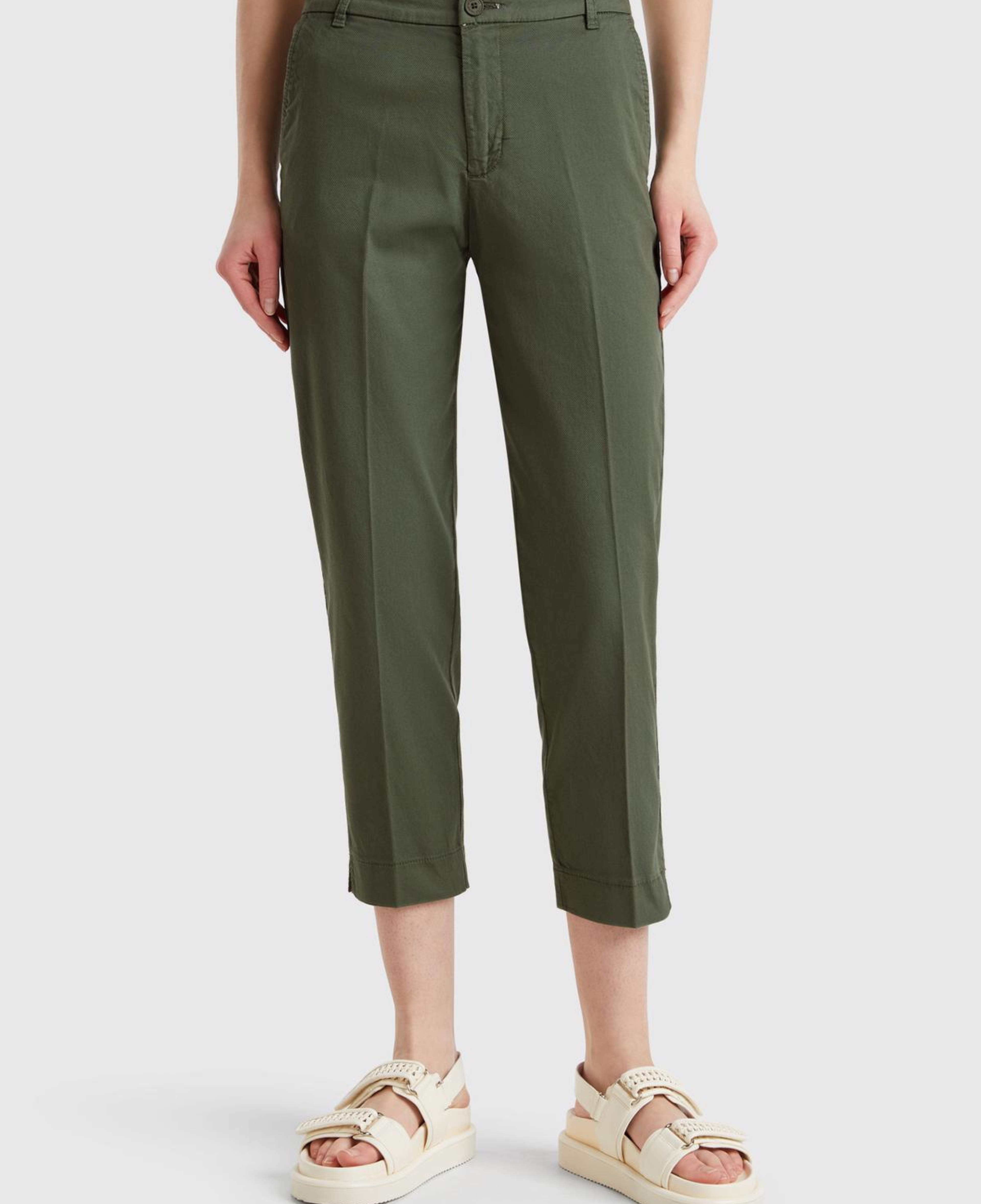 Kadın Haki Mevsimlik Chino