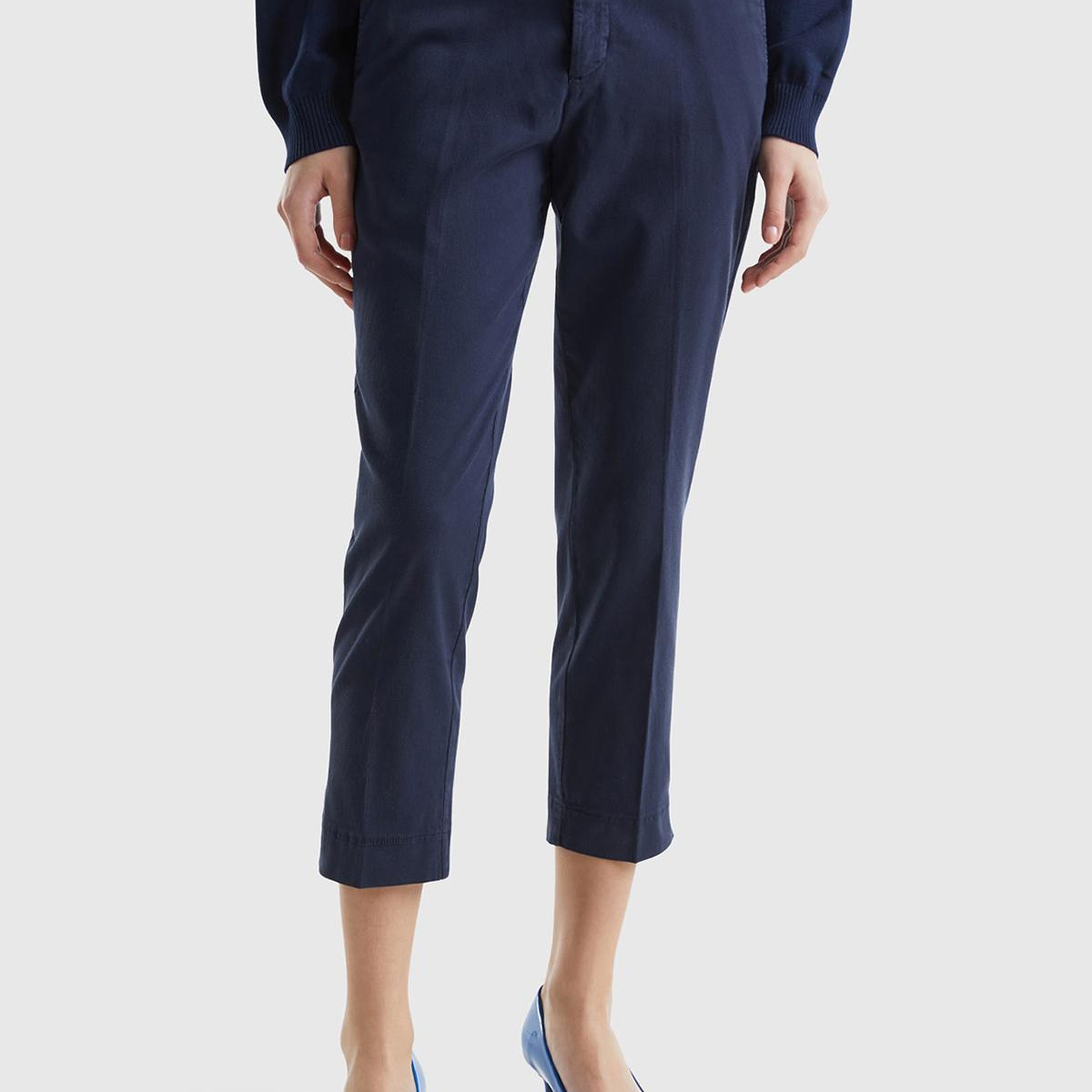 Kadın Lacivert Mevsimlik Chino