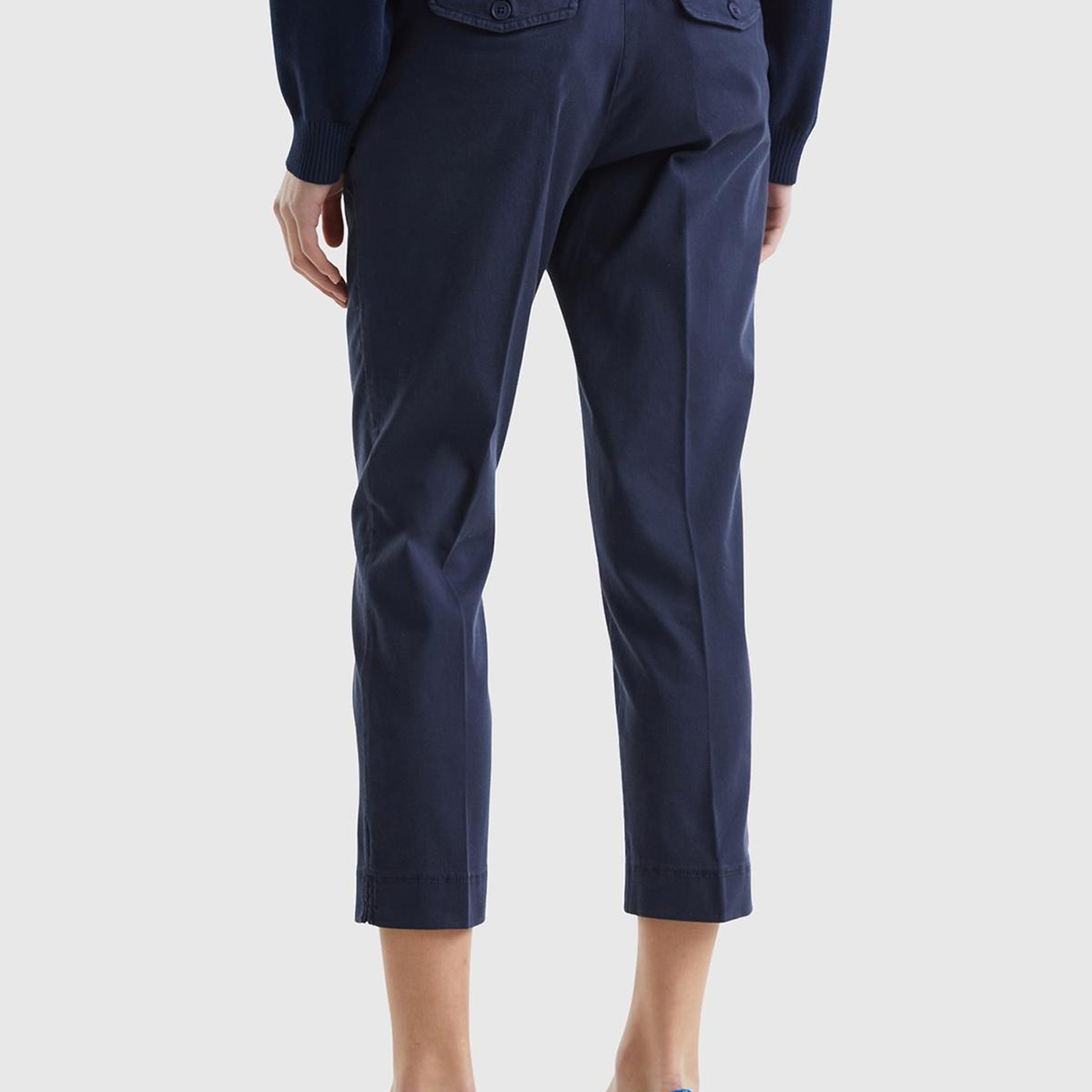 Kadın Lacivert Mevsimlik Chino