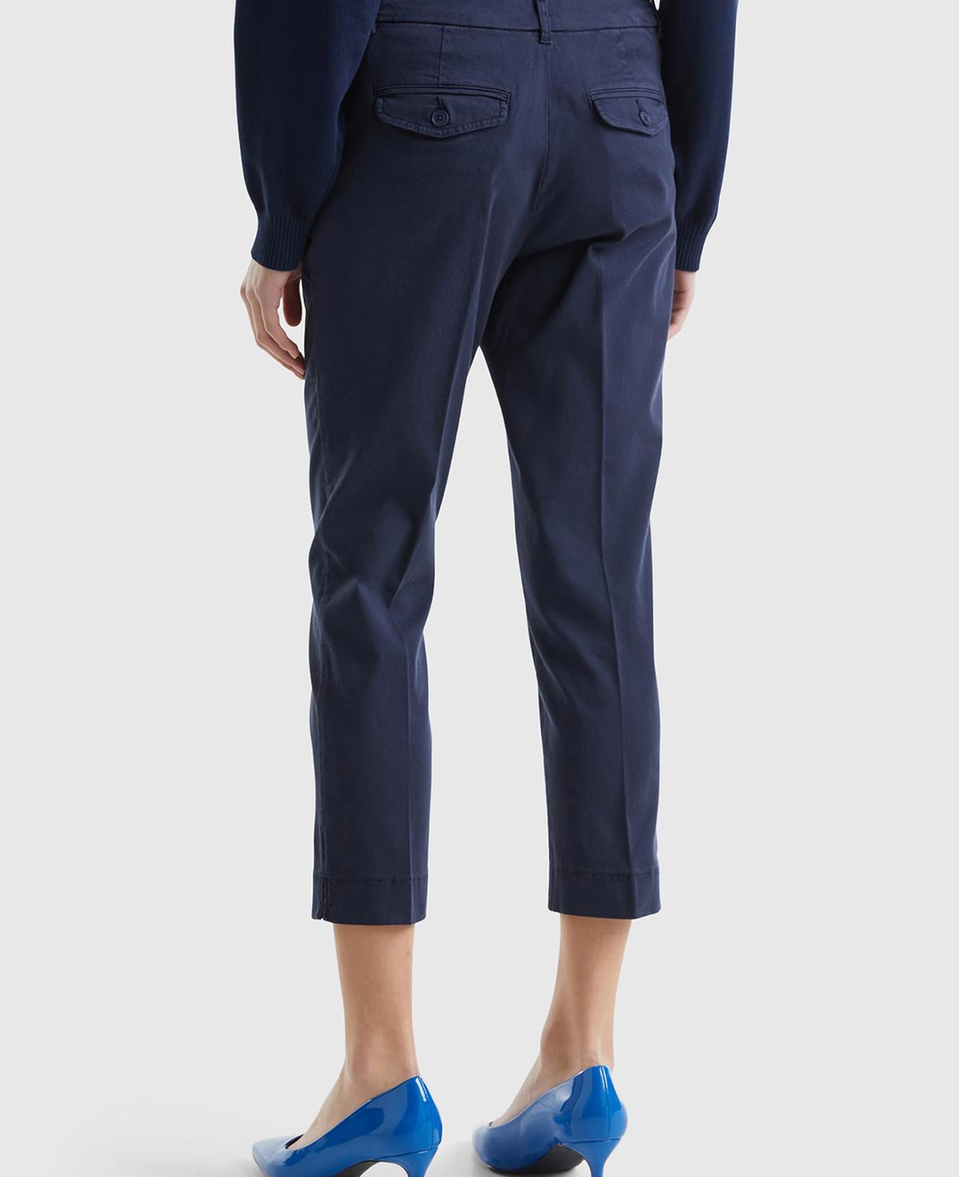 Kadın Lacivert Mevsimlik Chino