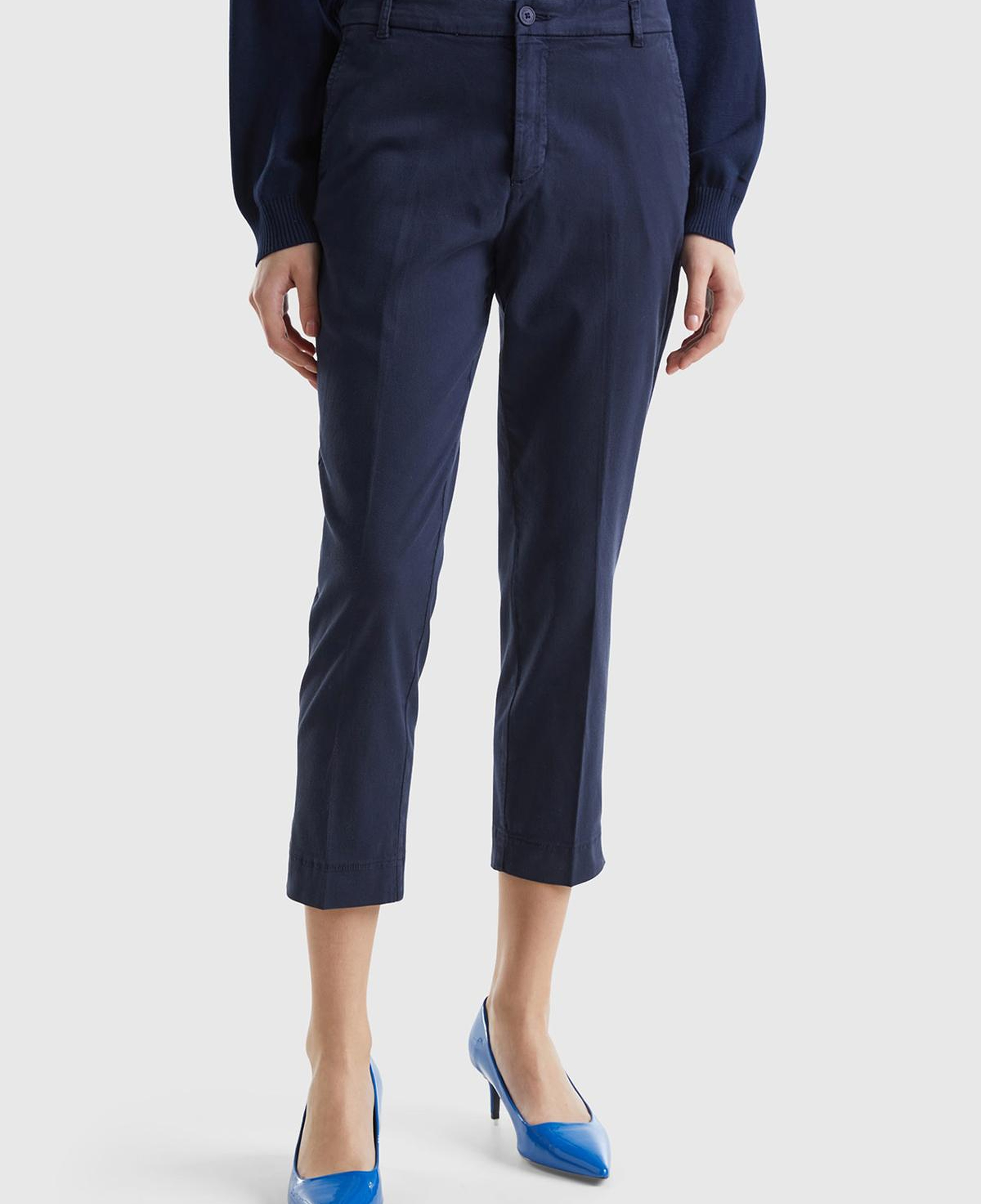 Kadın Lacivert Mevsimlik Chino