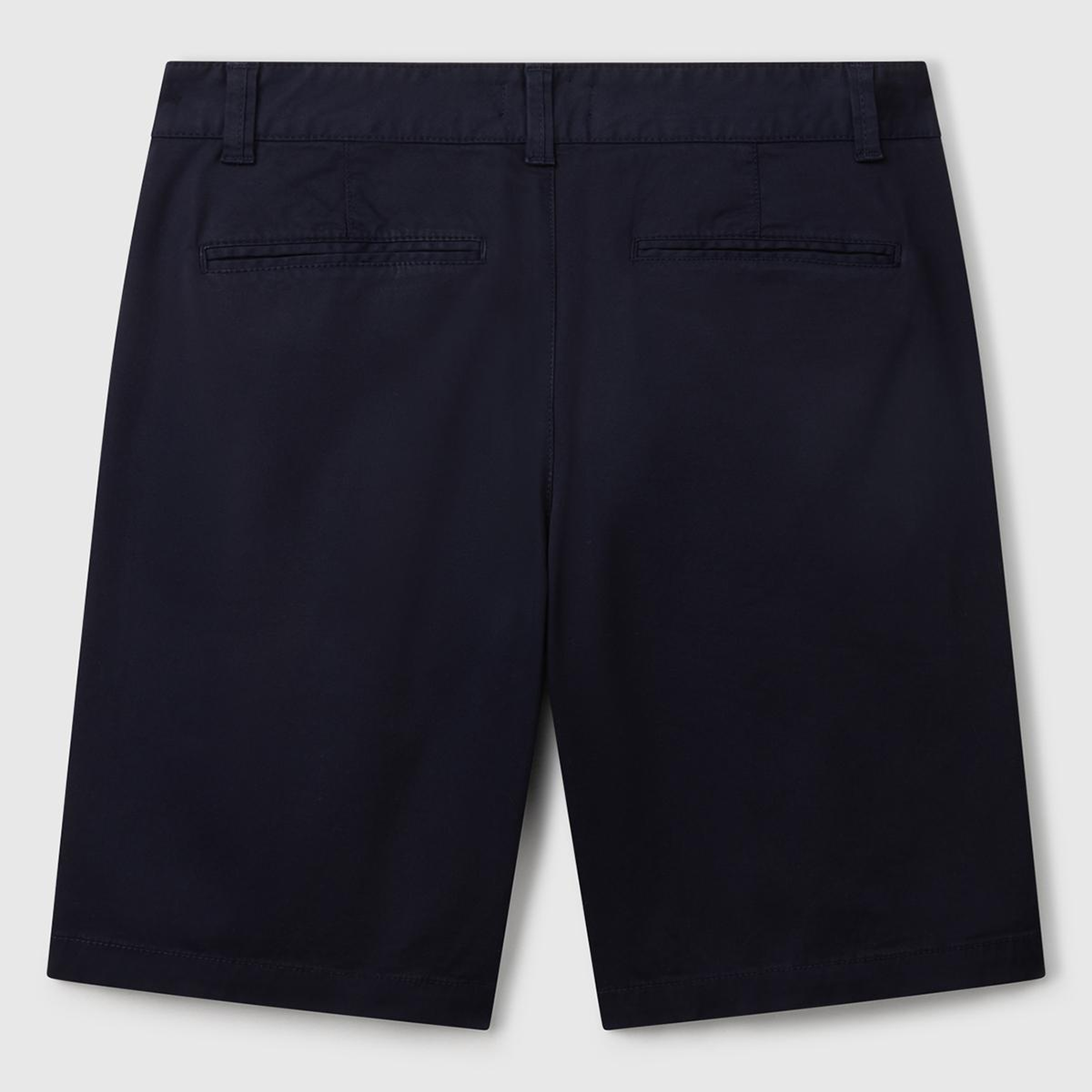 Erkek Lacivert Chino Bermuda