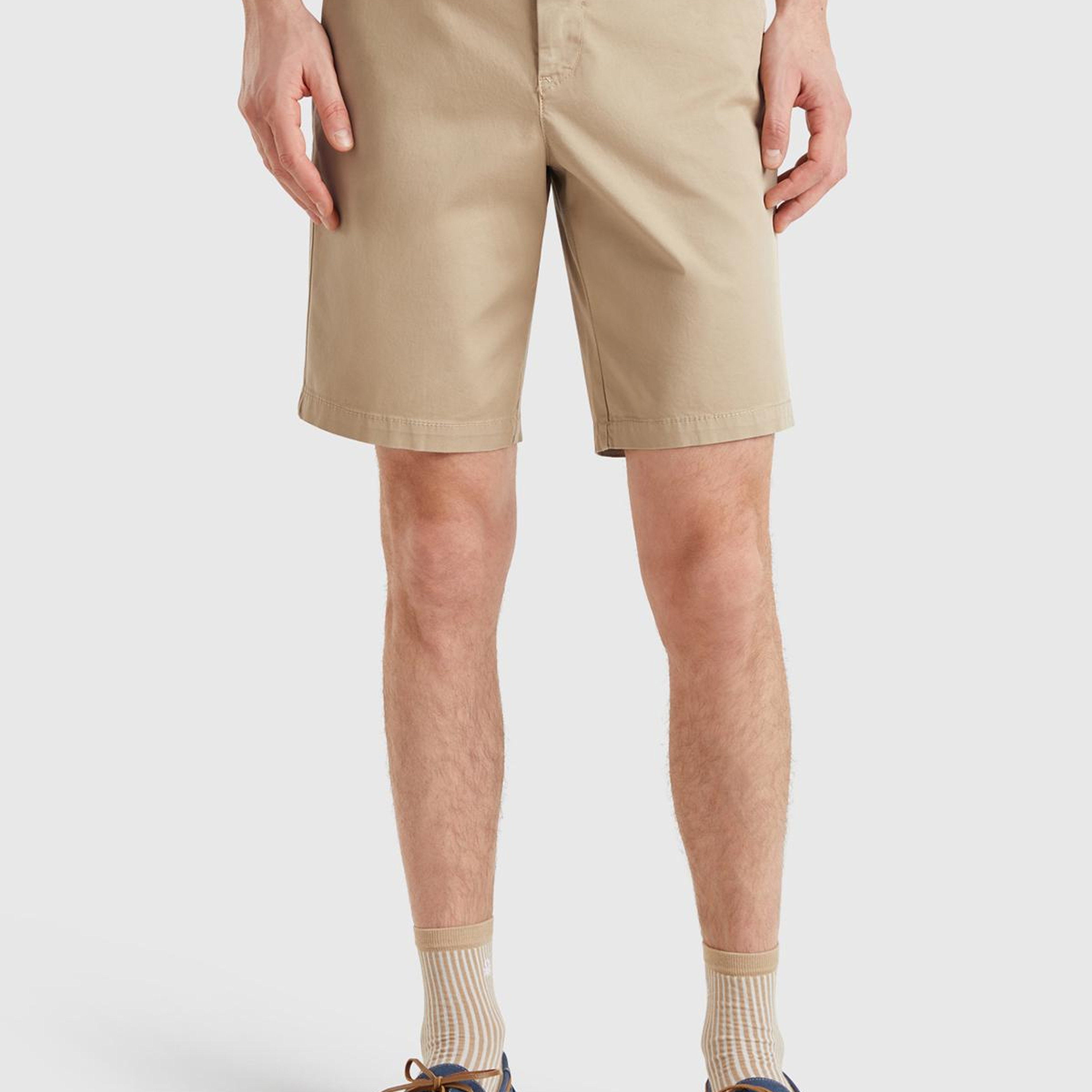 Erkek Bej Chino Bermuda