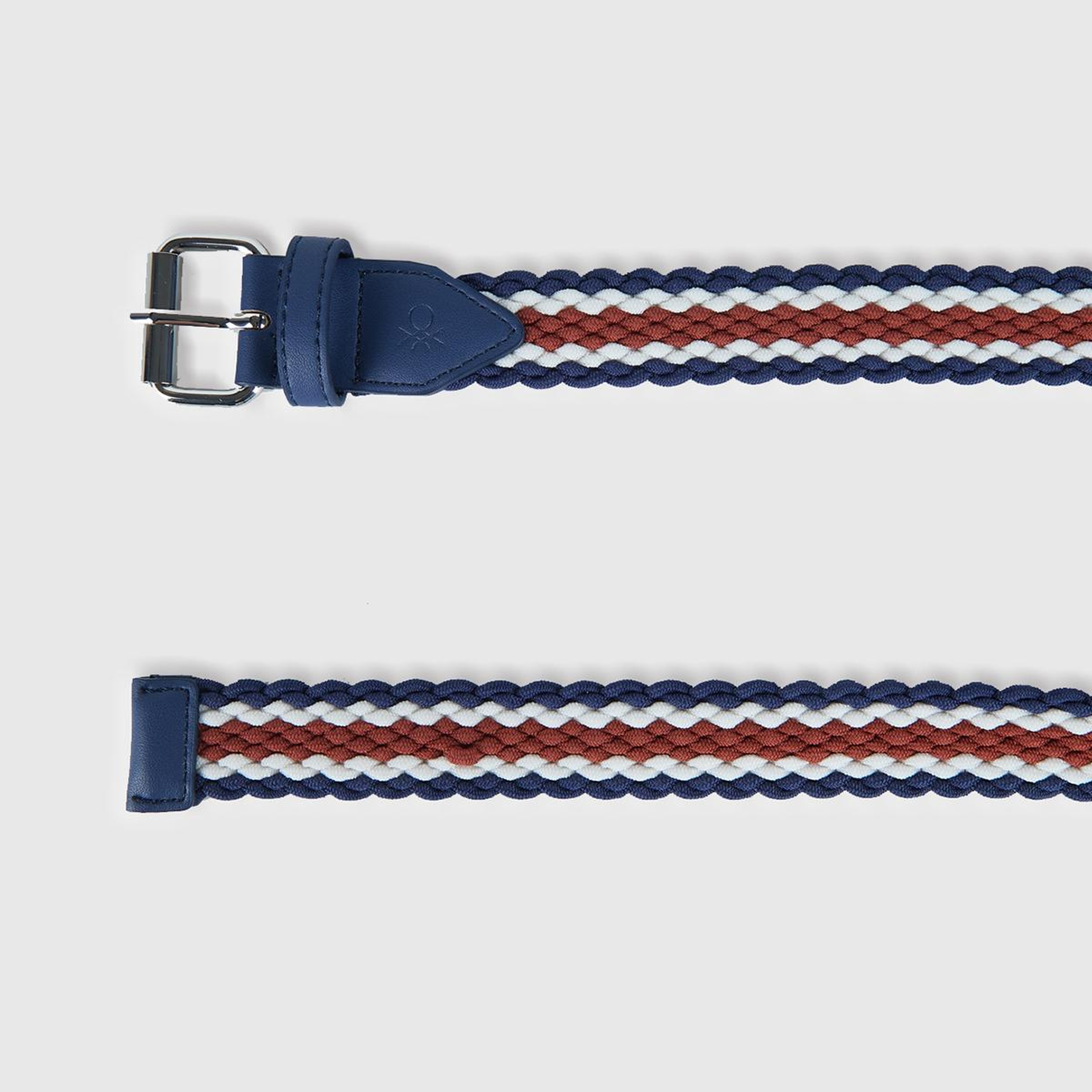 Erkek Lavanta Mavisi Örgü Kemer