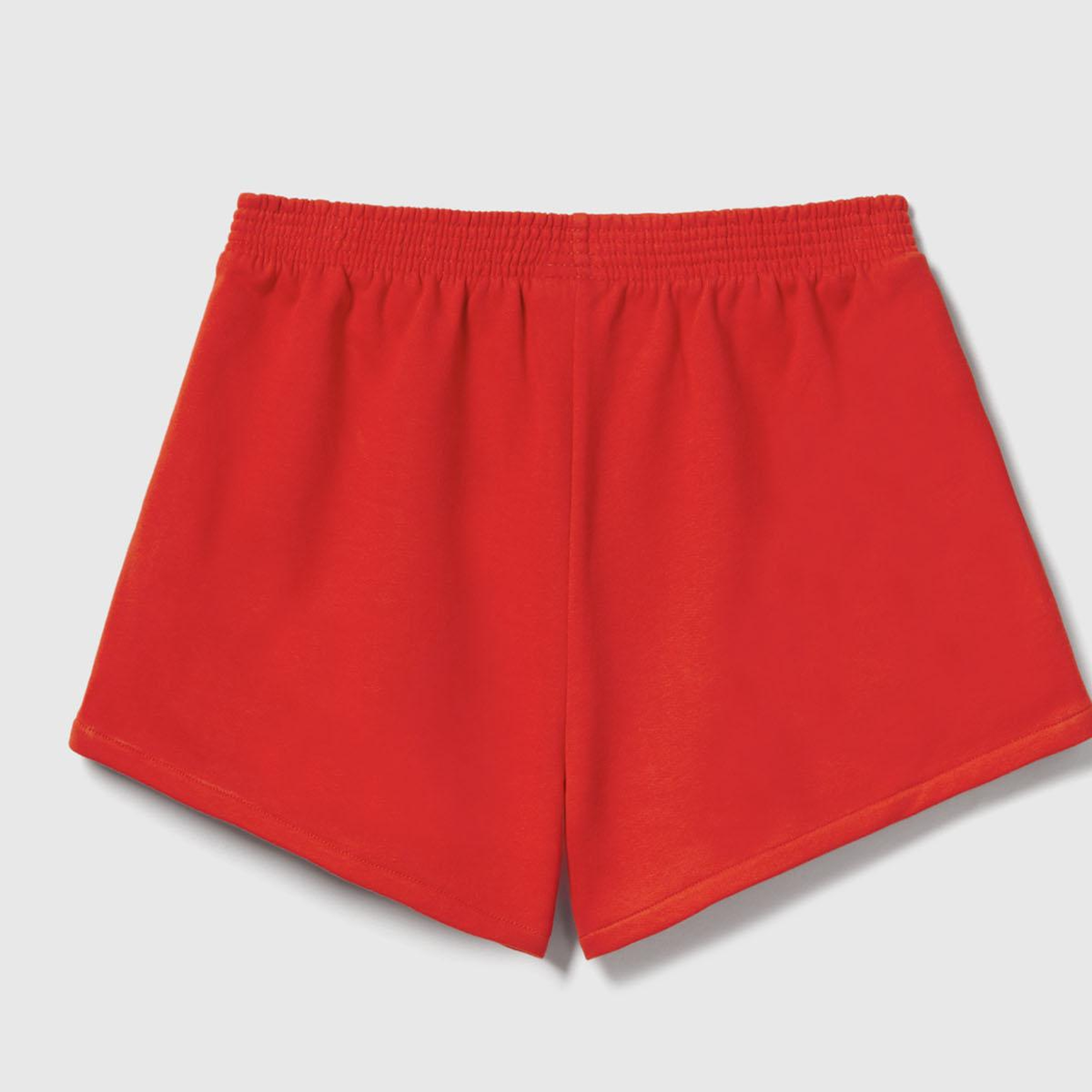 Kadın Kırmızı  %100 Pamuk Rahat Kalıp Stranger Things Sweat Şort