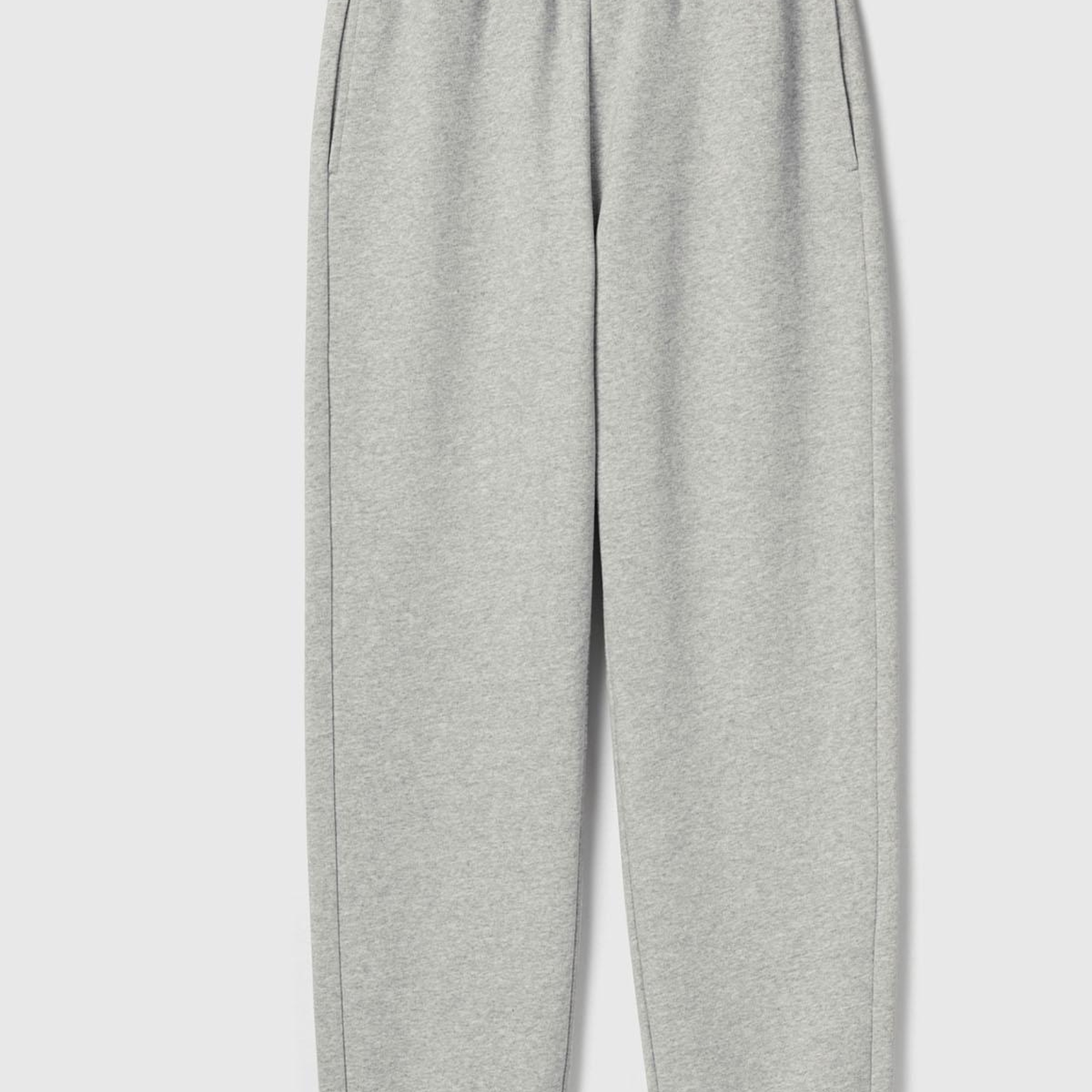 Kadın Gri Melanj  %100 Pamuk Regular Fit Stranger Things Eşofman Altı