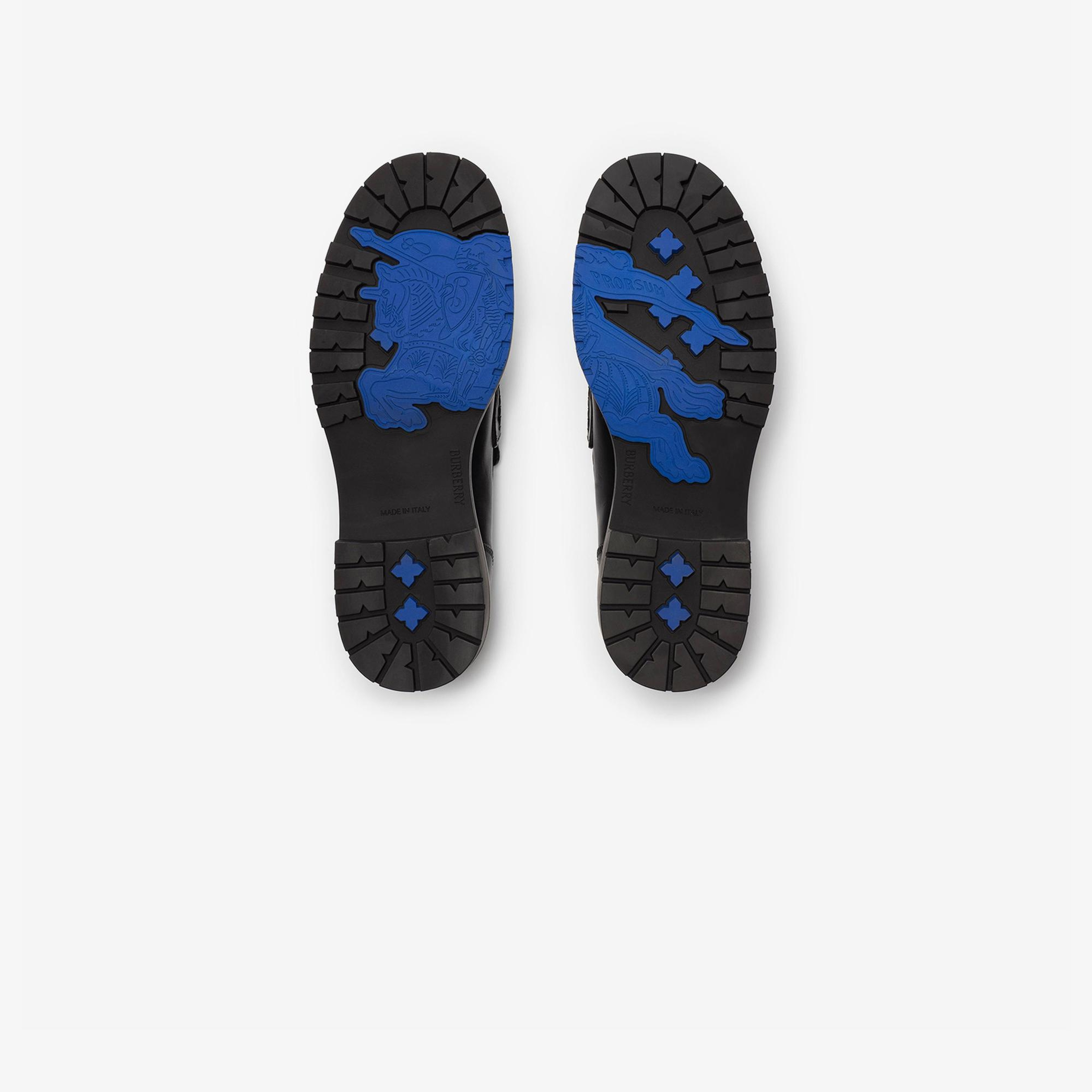 Burberry Leather Rogue Erkek Siyah Günlük Ayakkabı