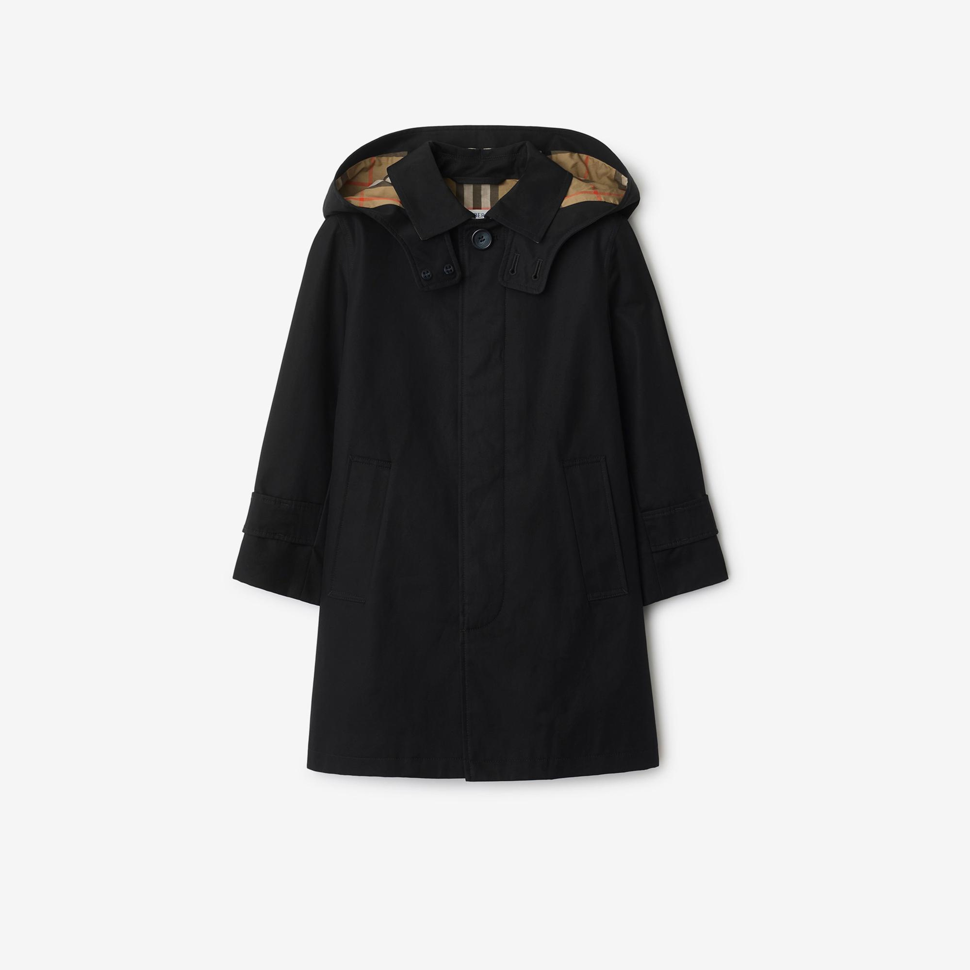 Burberry Çocuk Siyah Mont