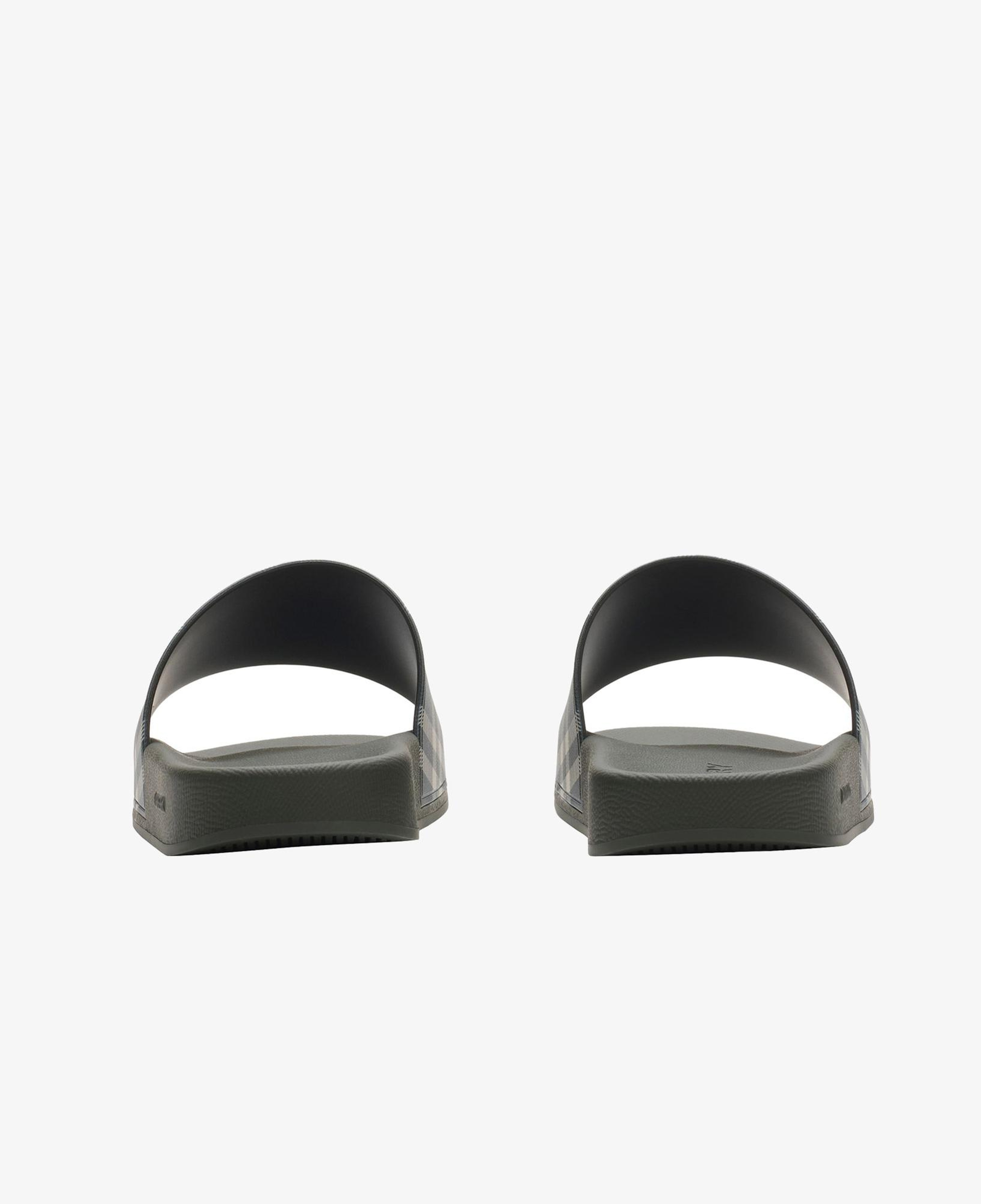 Burberry Furley Check Erkek Siyah Terlik