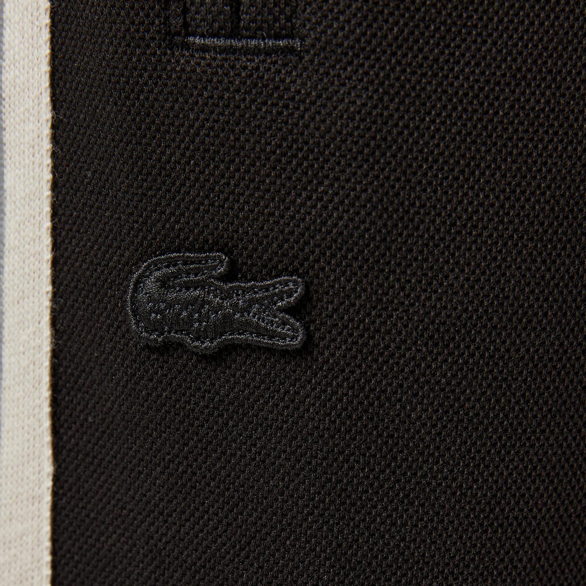 Lacoste Erkek Slim Fit Çizgili Siyah Eşofman Altı