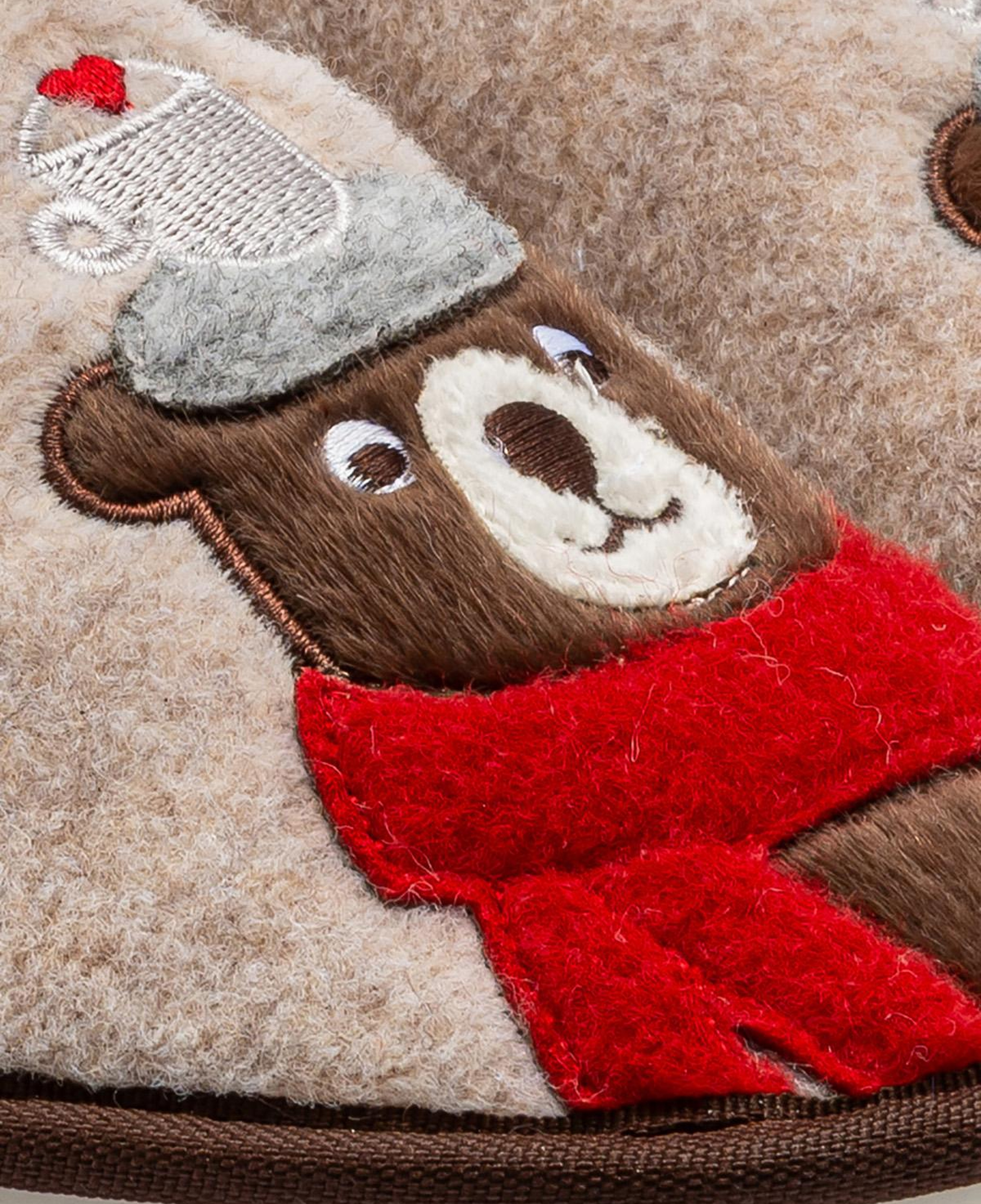 Cafe Kadın, Garson Boy Ev Terliği Koyu Bej 35/39