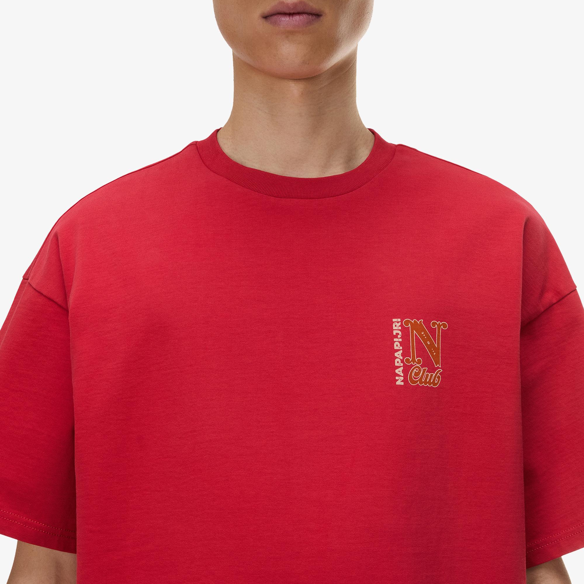 Napapijri S-Fluorite Erkek Kırmızı T-Shirt