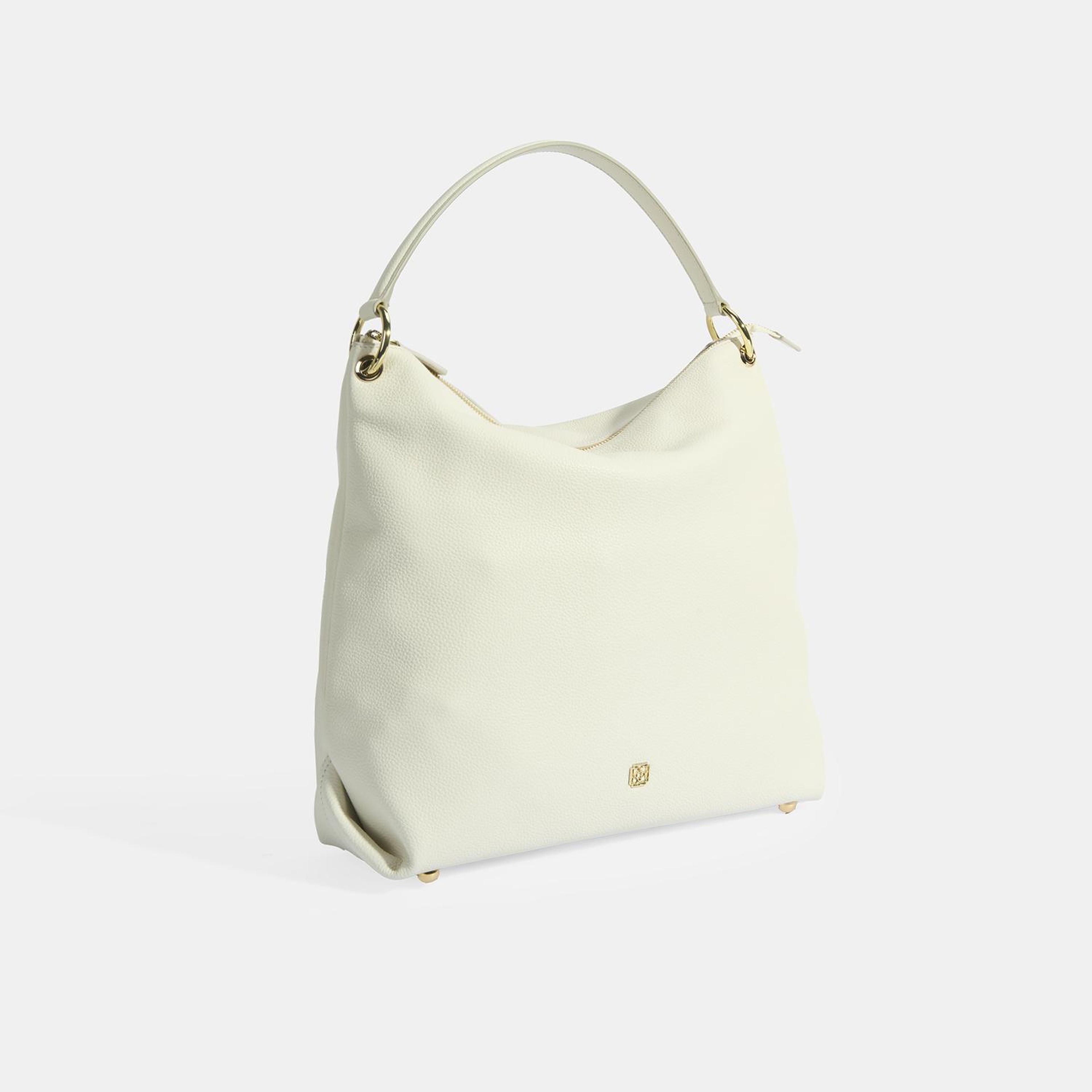 Kadın Beyaz Deri Omuz Çantası