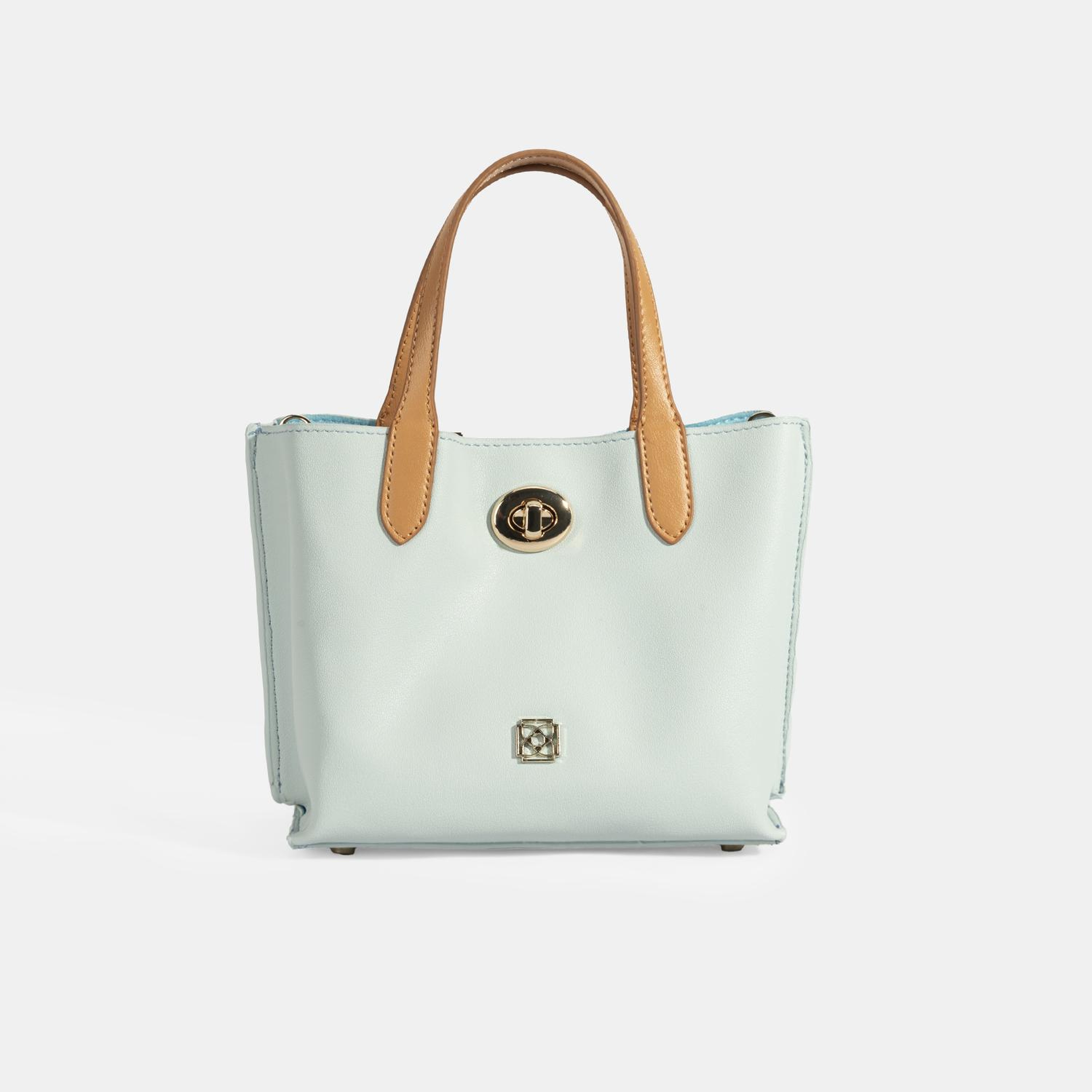 Kadın Mavi Omuz Askılı Mini El Çantası