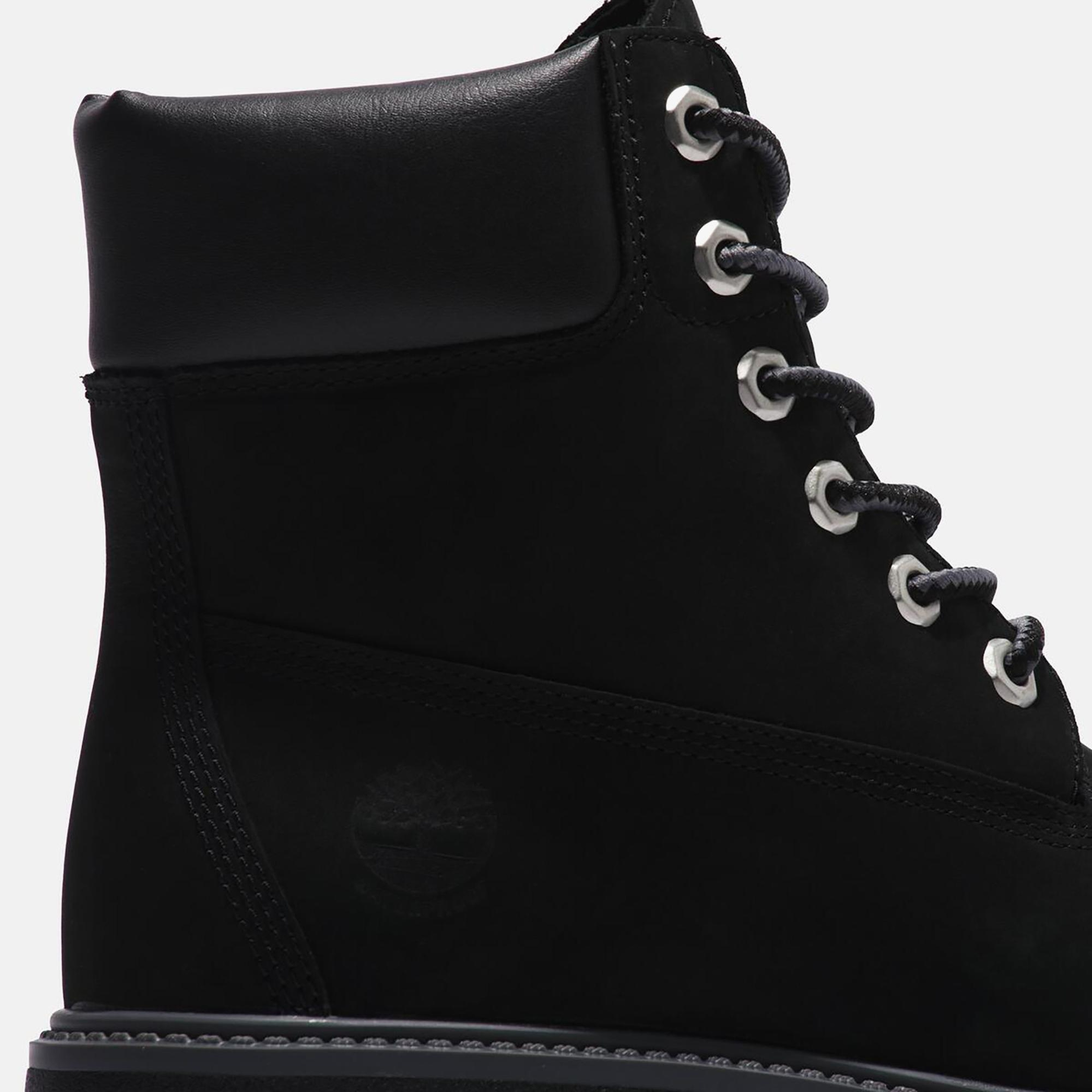 Timberland Stone Street 6 Inch Lace Up Kadın Siyah Bot