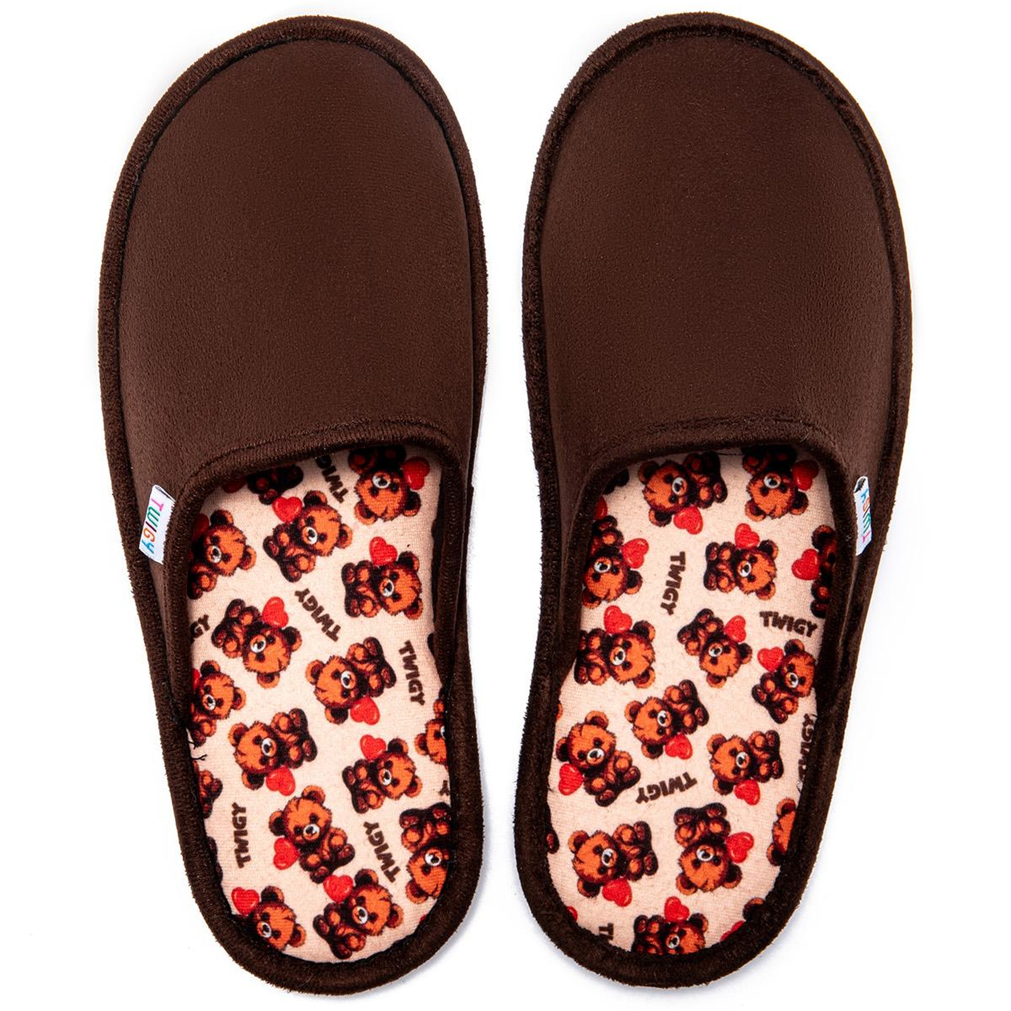 Amore Kadın Ev Terliği Kahverengi 36/41