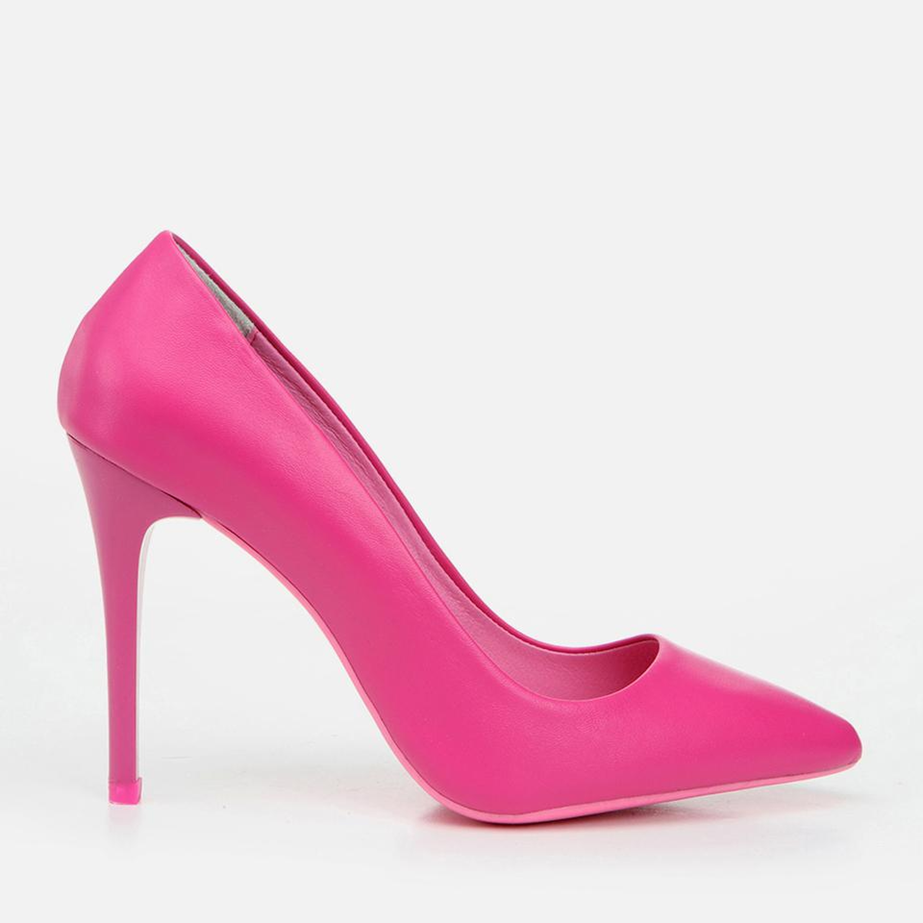 Kadın Deri Pembe Stiletto